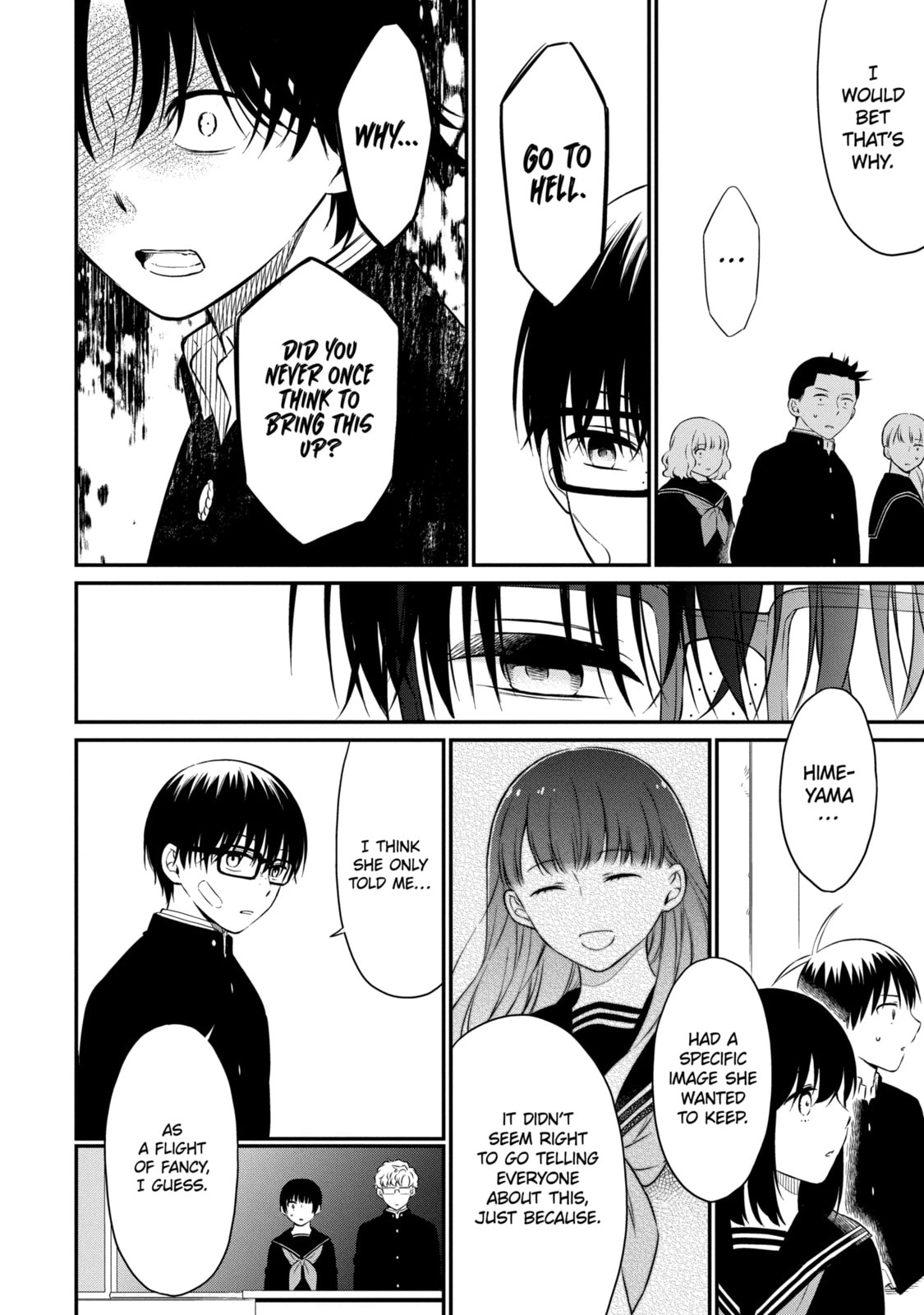 Read Suicide Notes Laid on the Table chapter 40.2 image 9 on Lezhin