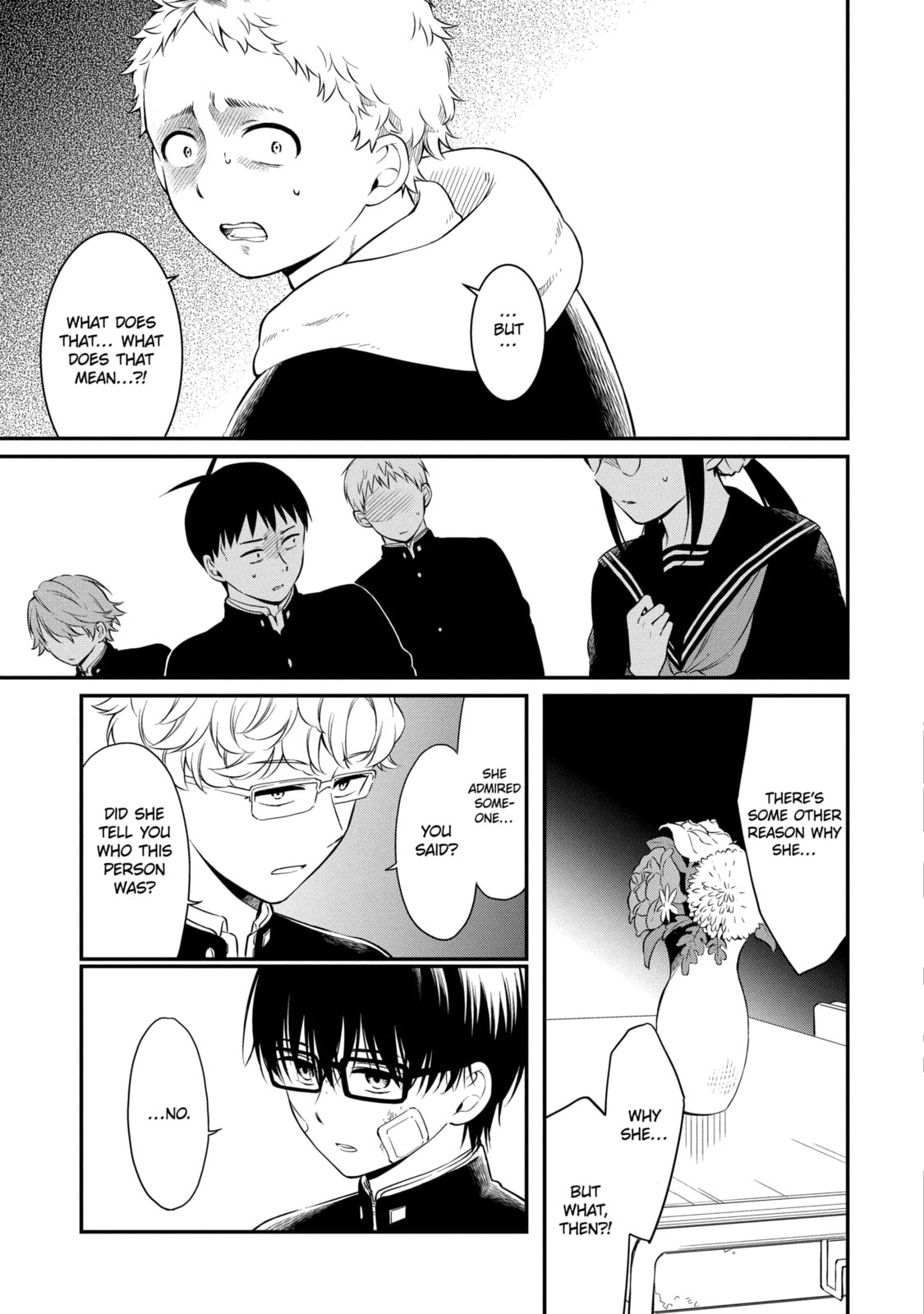 Read Suicide Notes Laid on the Table chapter 41.1 image 2 on Lezhin