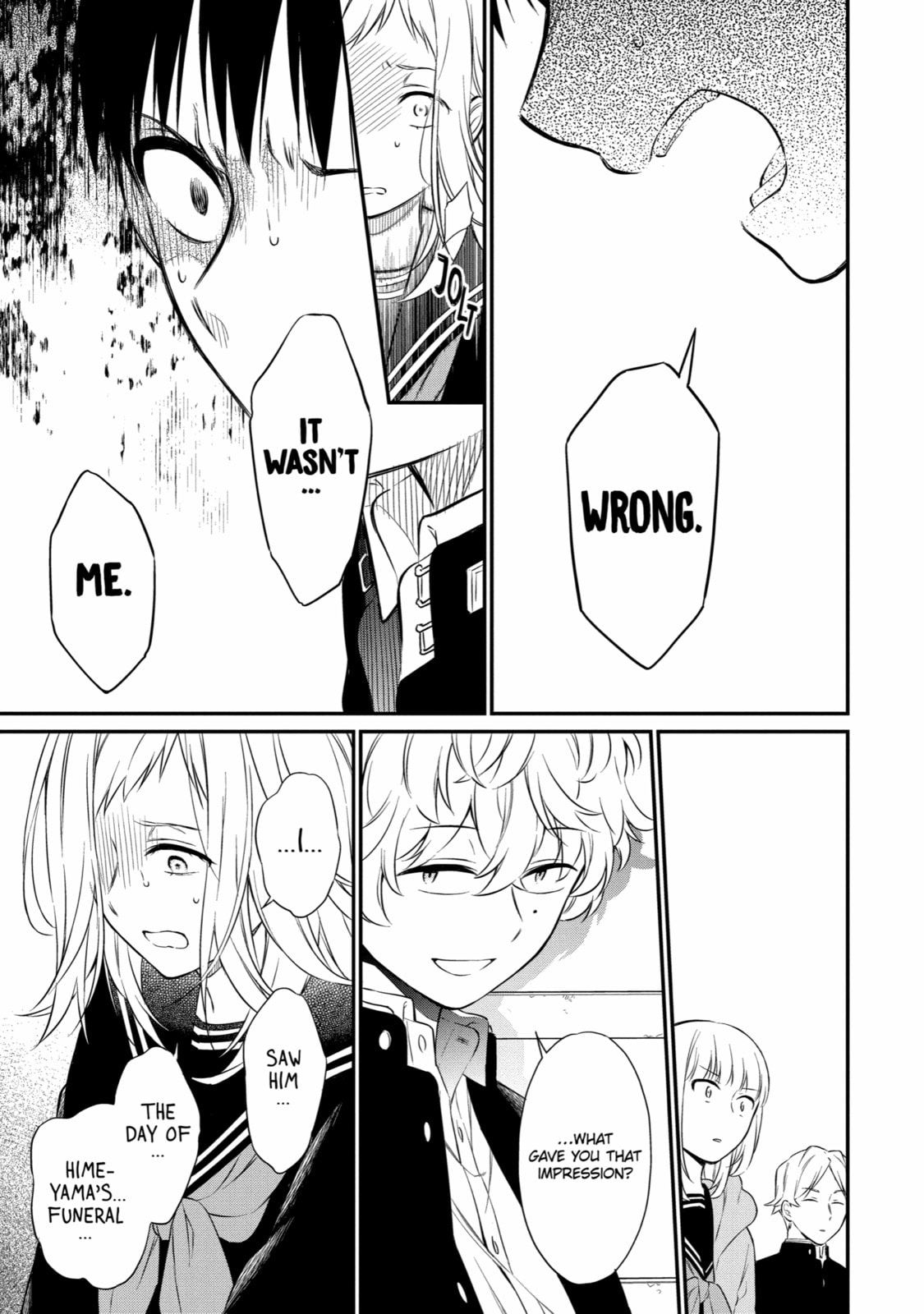 Read Suicide Notes Laid on the Table chapter 41 image 14 on Lezhin