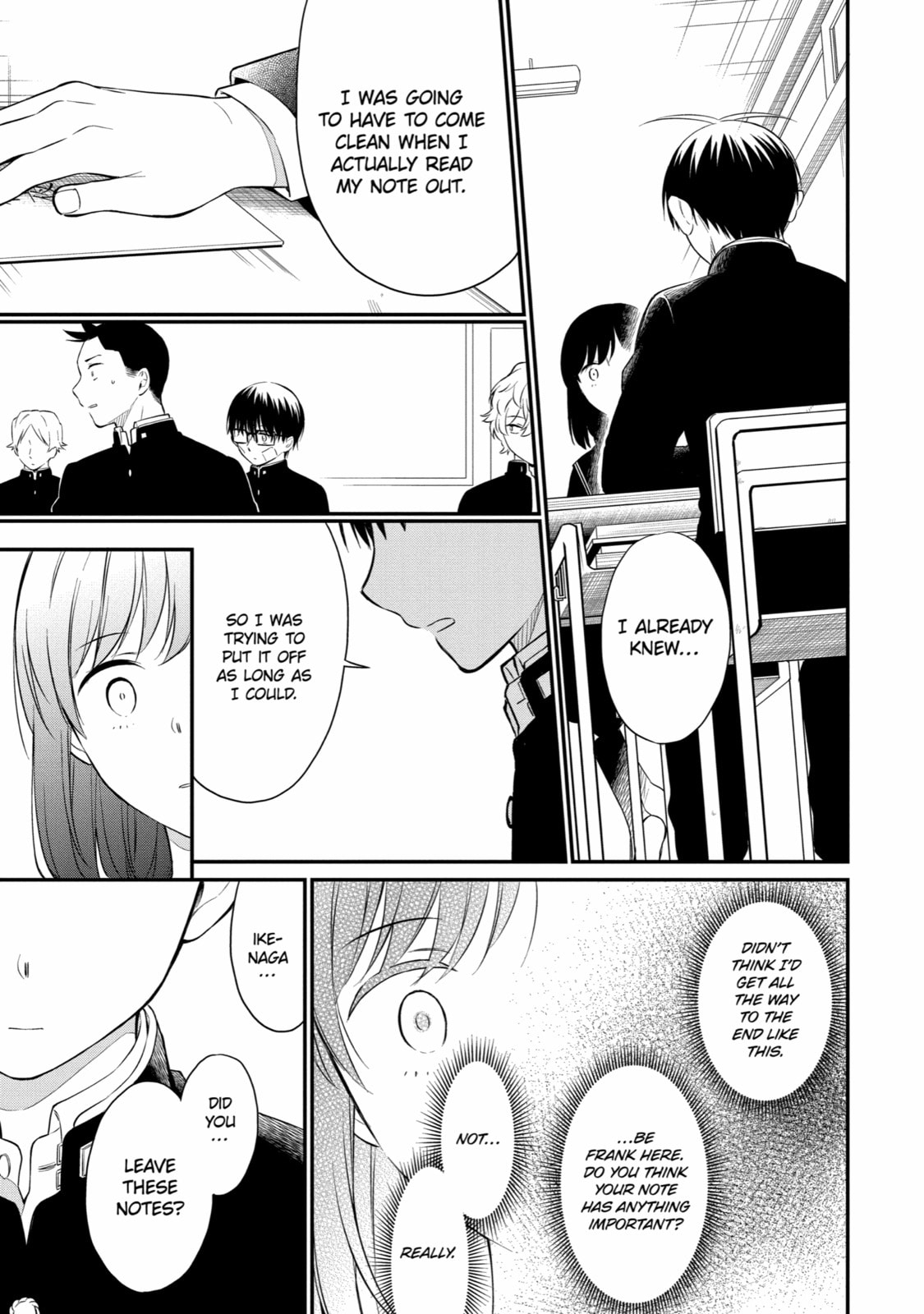 Read Suicide Notes Laid on the Table chapter 41 image 18 on Lezhin
