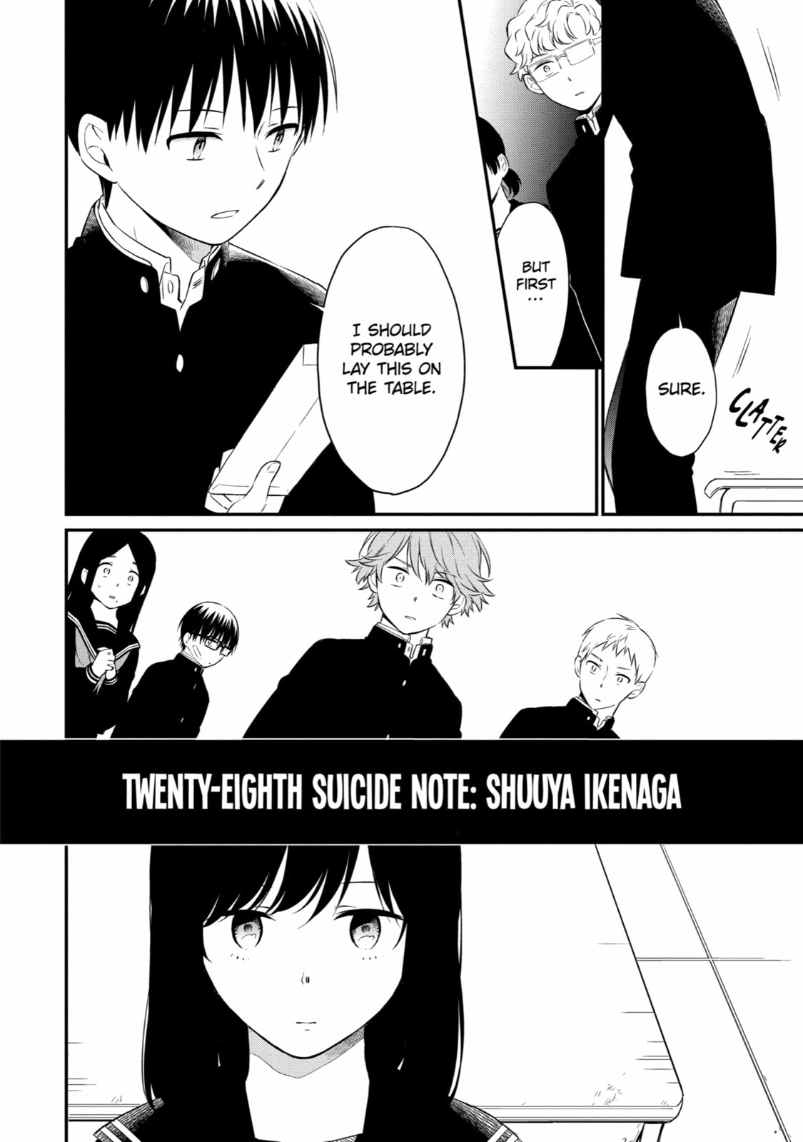 Read Suicide Notes Laid on the Table chapter 41 image 21 on Lezhin