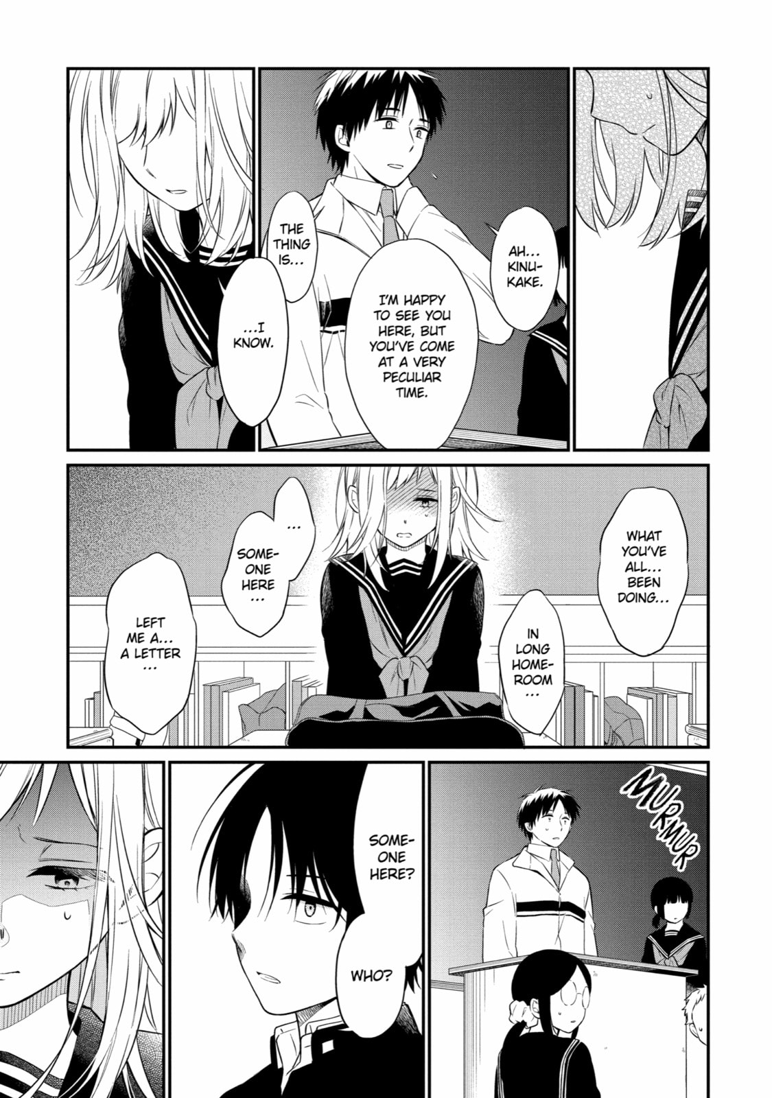 Read Suicide Notes Laid on the Table chapter 41 image 8 on Lezhin