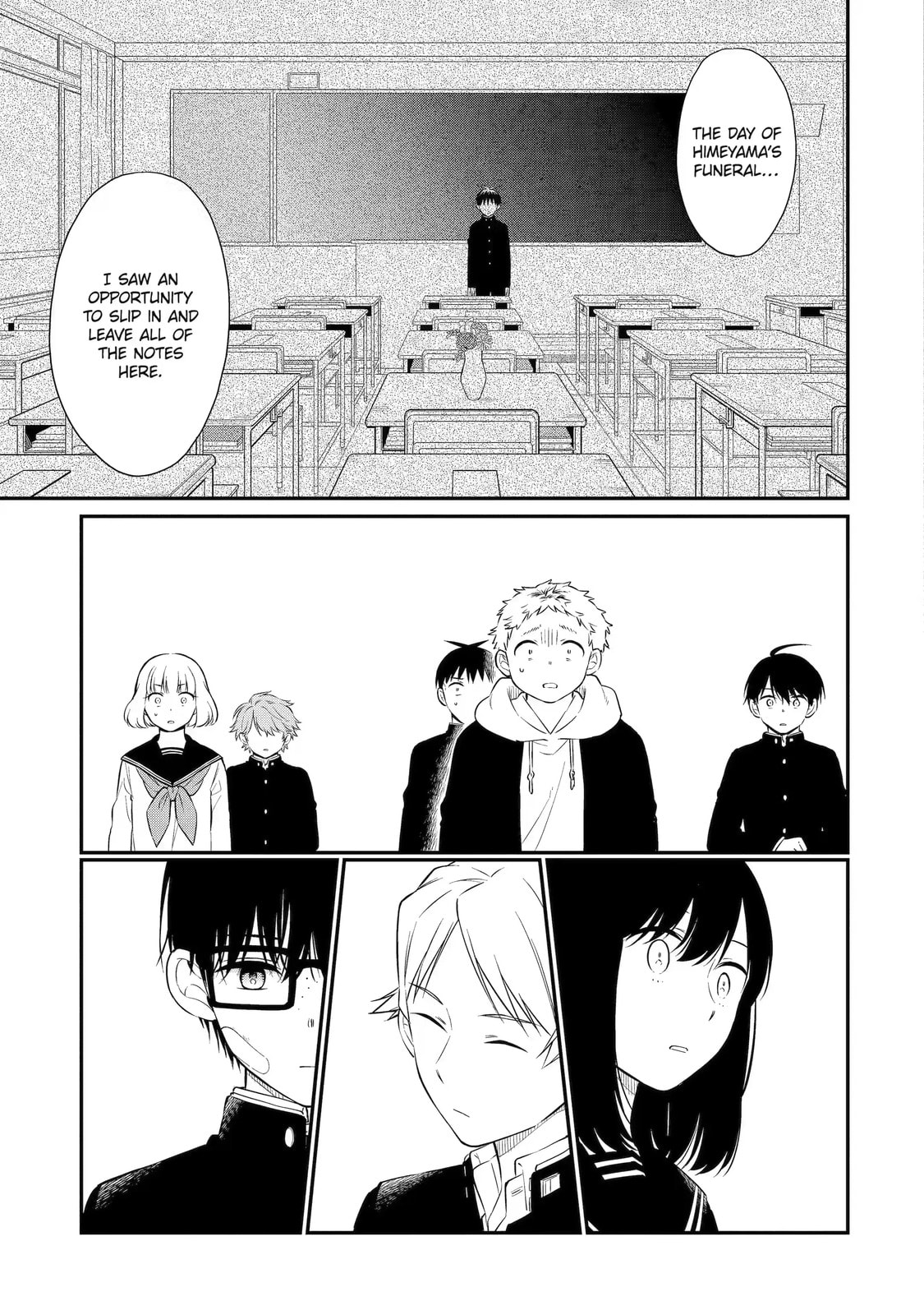 Read Suicide Notes Laid on the Table chapter 43.1 image 10 on Lezhin