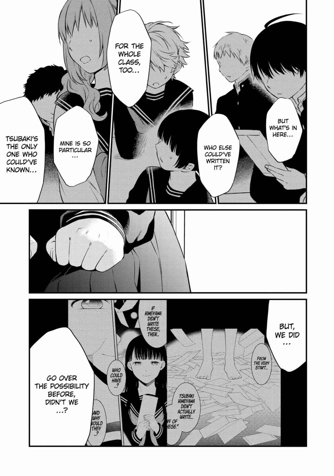 Read Suicide Notes Laid on the Table chapter 43 image 14 on Lezhin