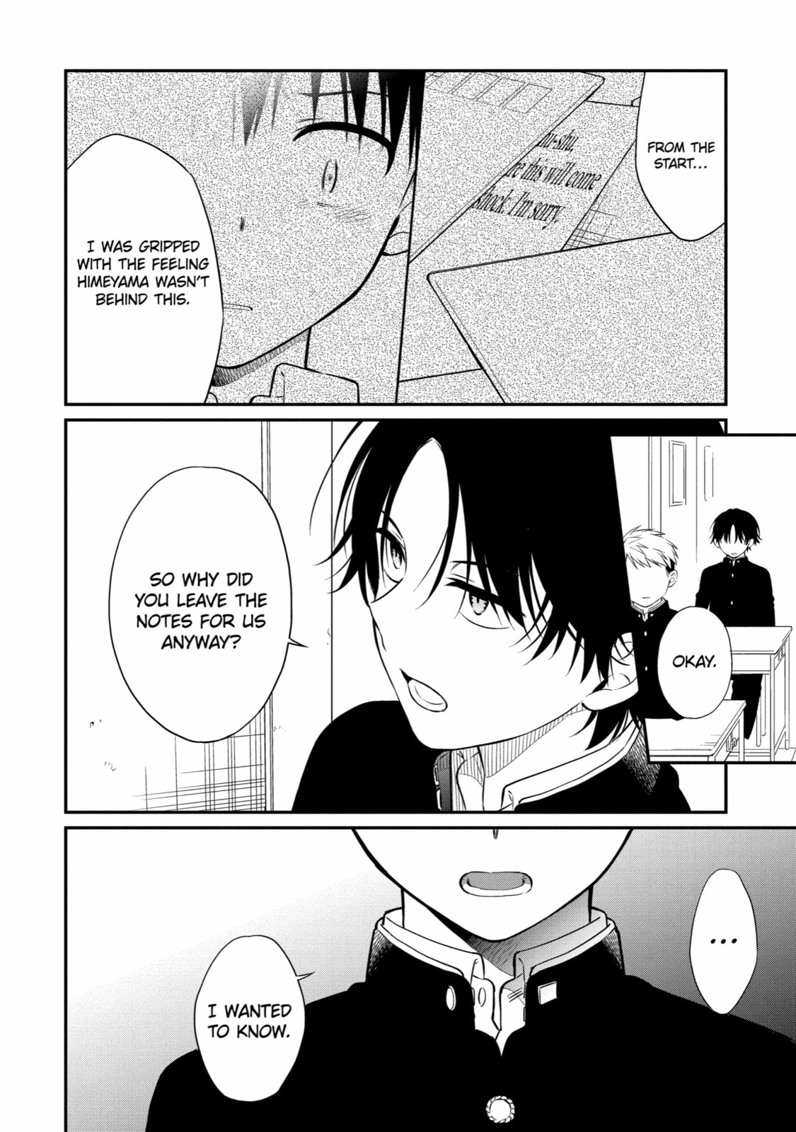 Read Suicide Notes Laid on the Table chapter 43 image 9 on Lezhin