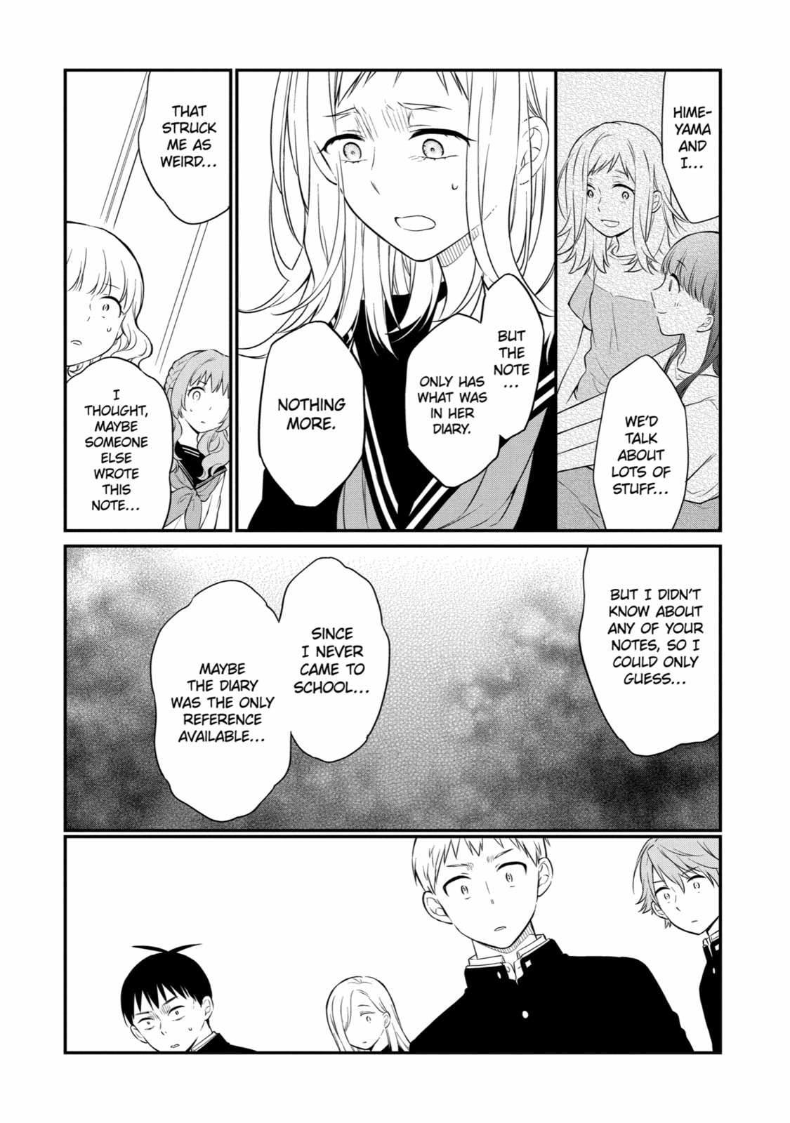 Read Suicide Notes Laid on the Table chapter 44 image 12 on Lezhin