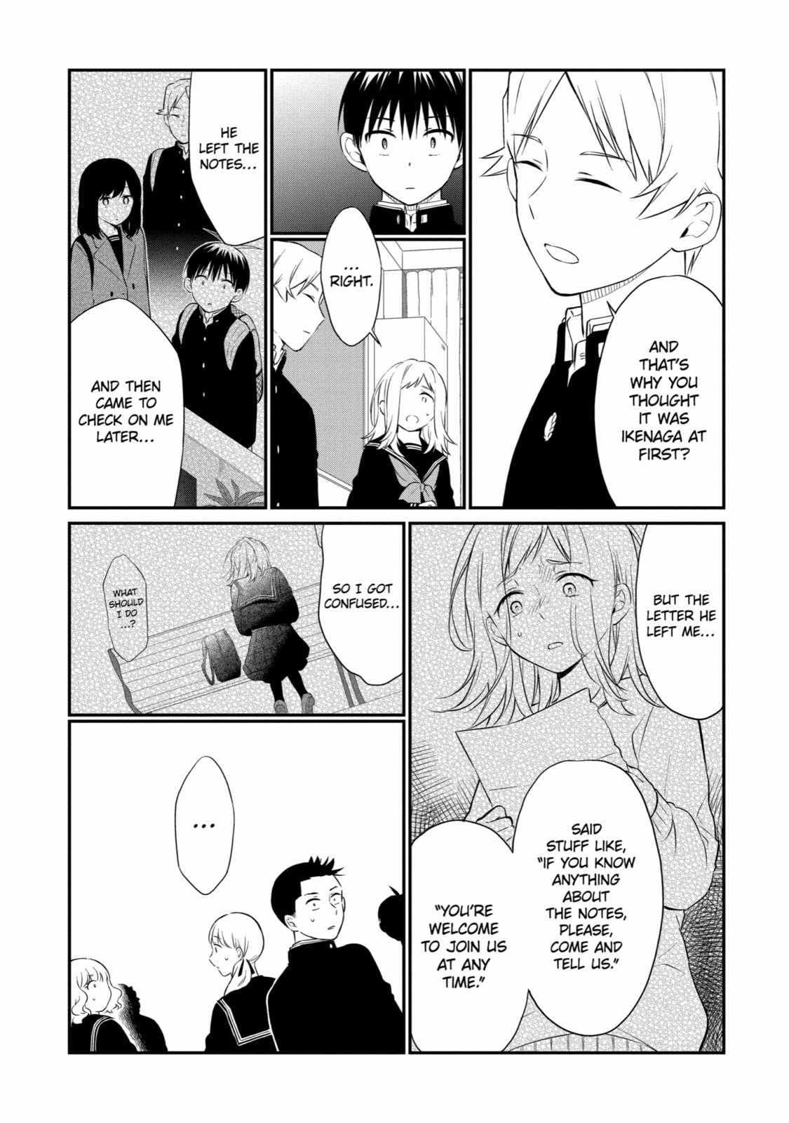 Read Suicide Notes Laid on the Table chapter 44 image 13 on Lezhin