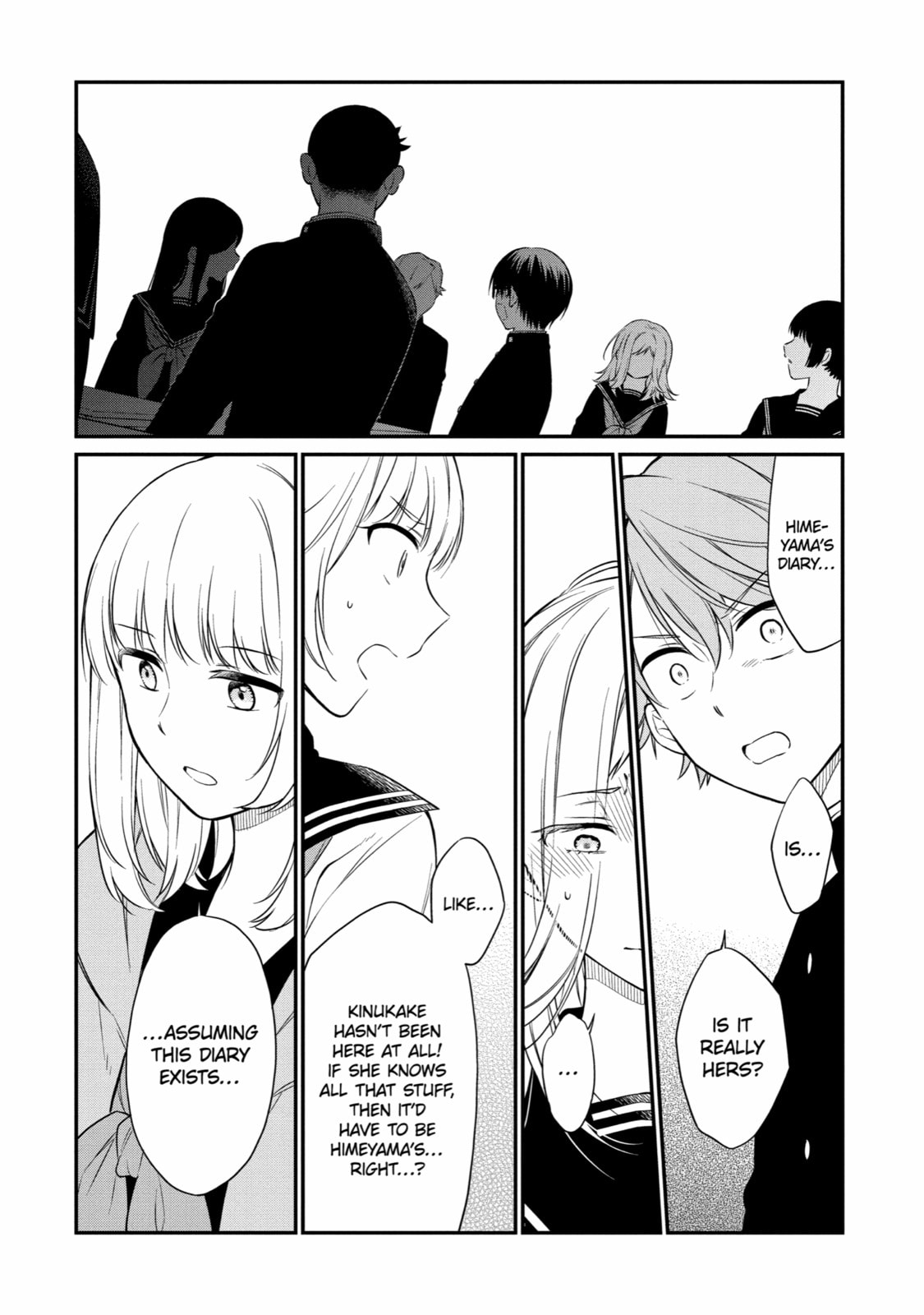 Read Suicide Notes Laid on the Table chapter 44 image 2 on Lezhin