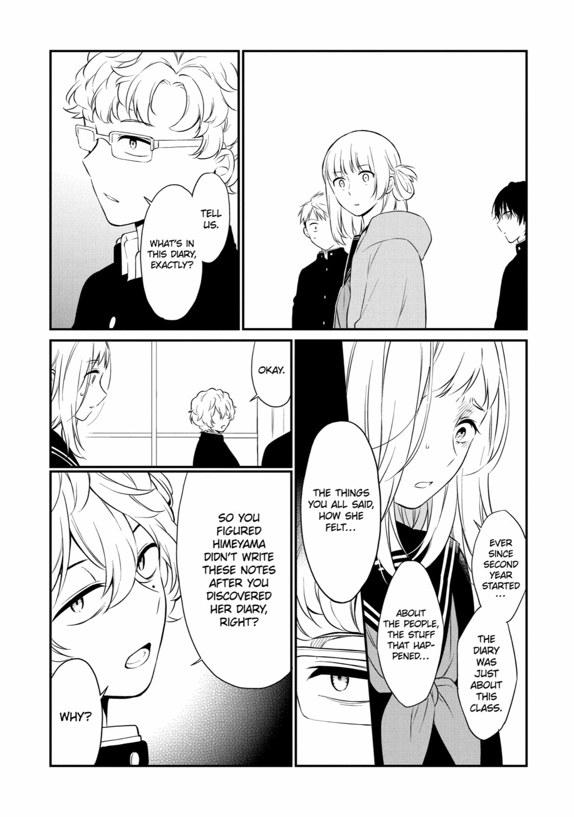 Read Suicide Notes Laid on the Table chapter 44 image 9 on Lezhin