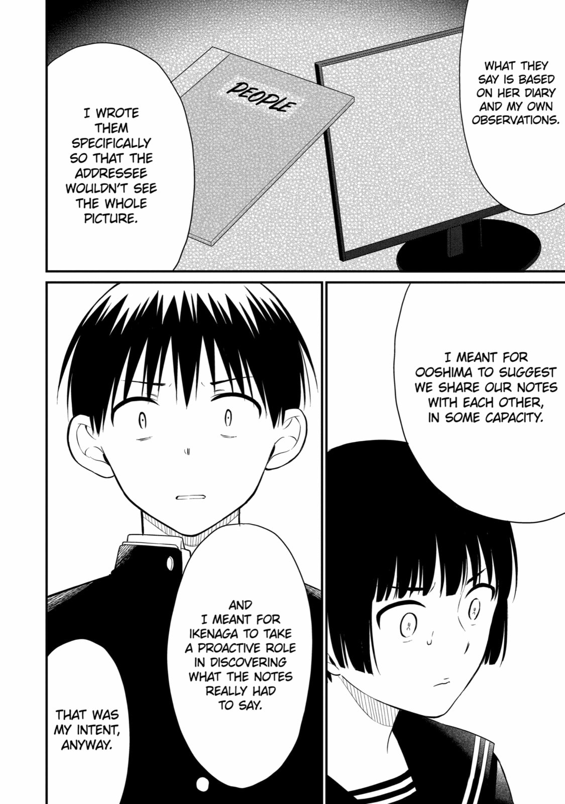 Read Suicide Notes Laid on the Table chapter 46 image 13 on Lezhin