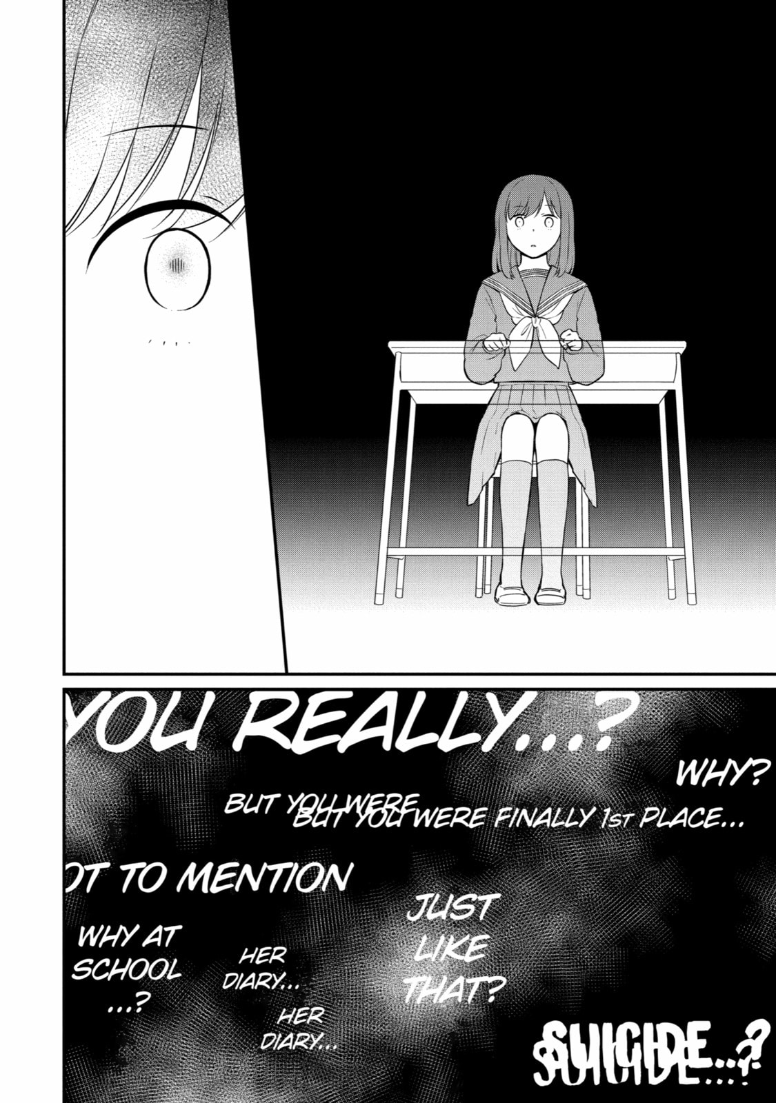 Read Suicide Notes Laid on the Table chapter 46 image 7 on Lezhin