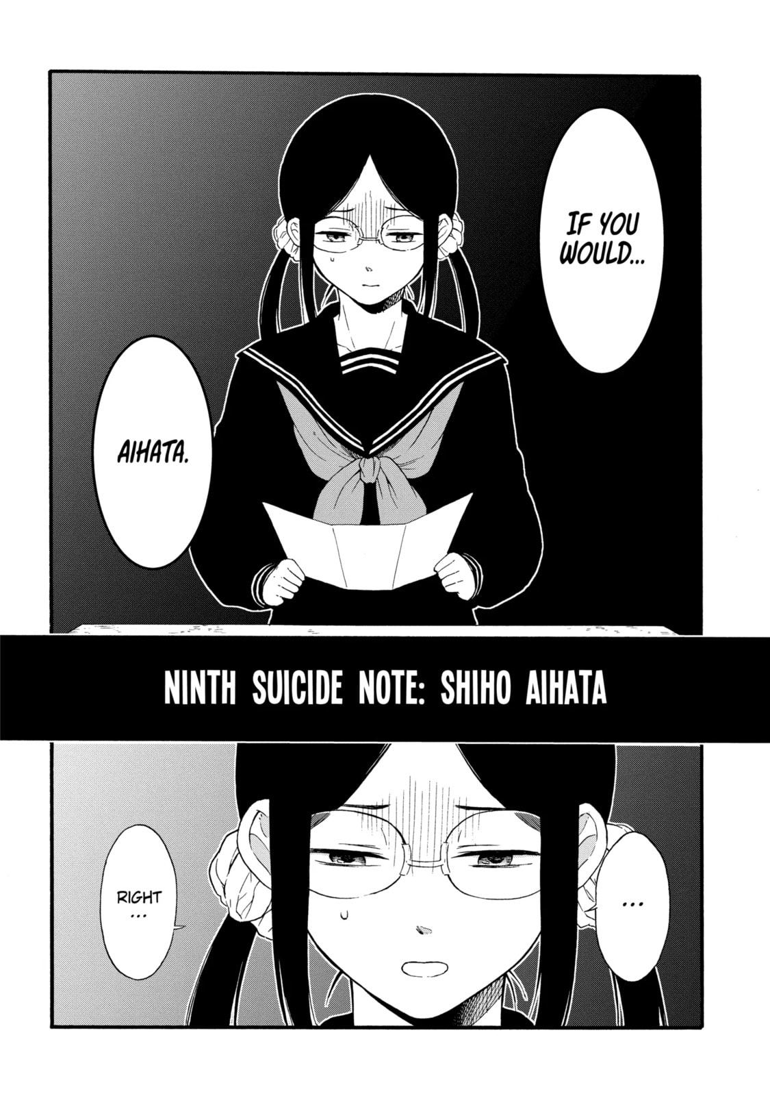 Read Suicide Notes Laid on the Table chapter 47.1 image 9 on Lezhin