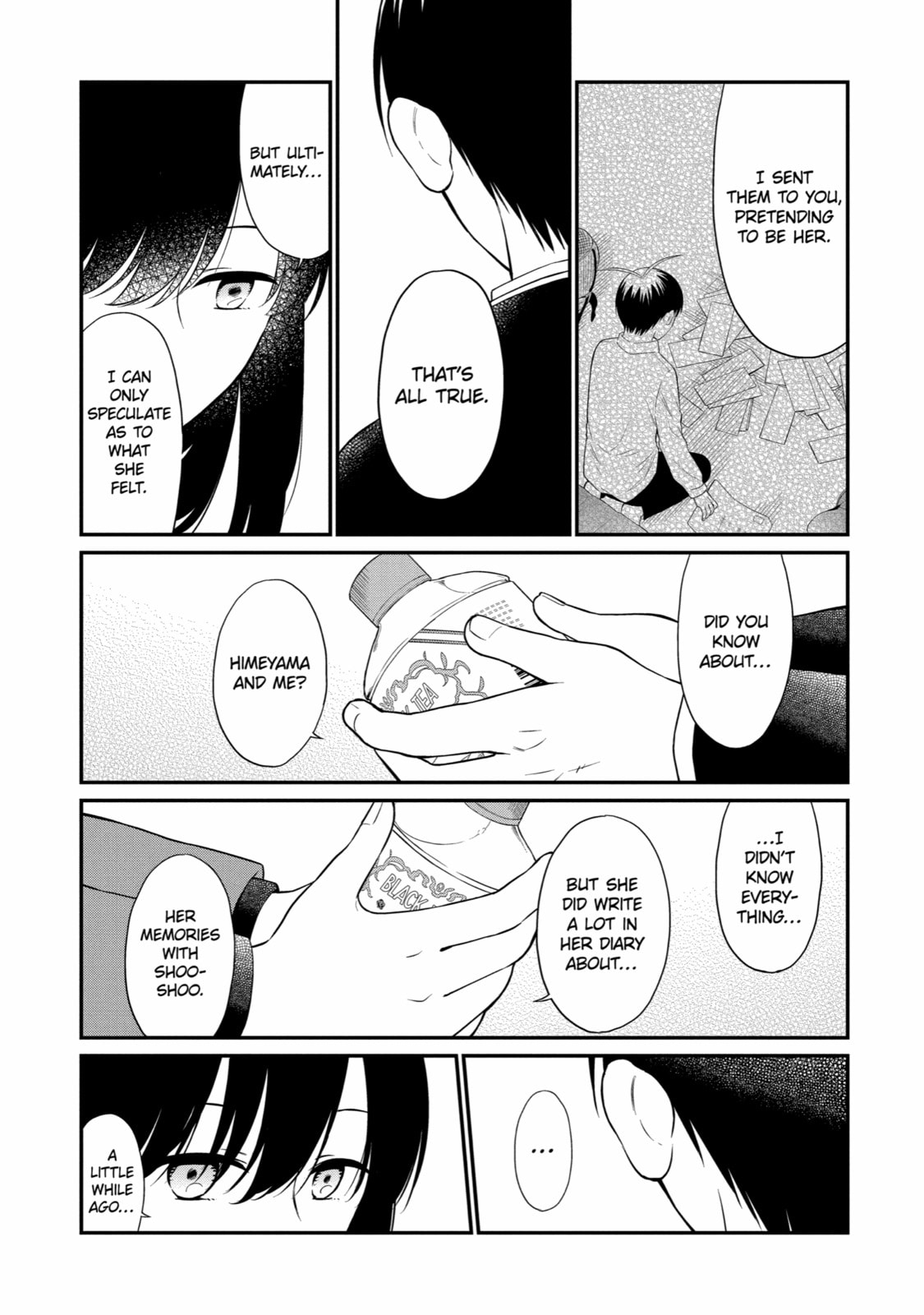 Read Suicide Notes Laid on the Table chapter 48 image 4 on Lezhin