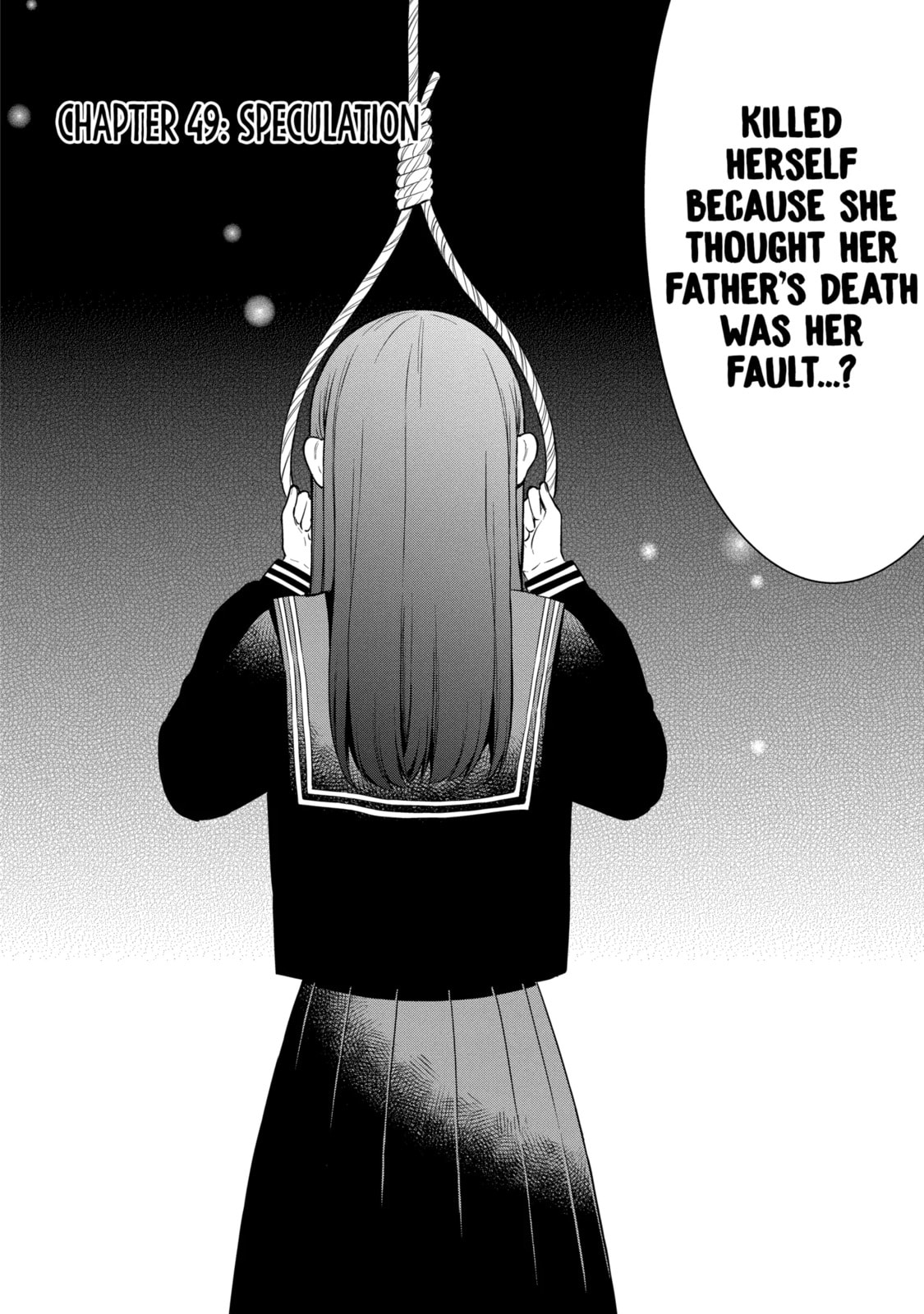 Read Suicide Notes Laid on the Table chapter 49.1 image 1 on Lezhin