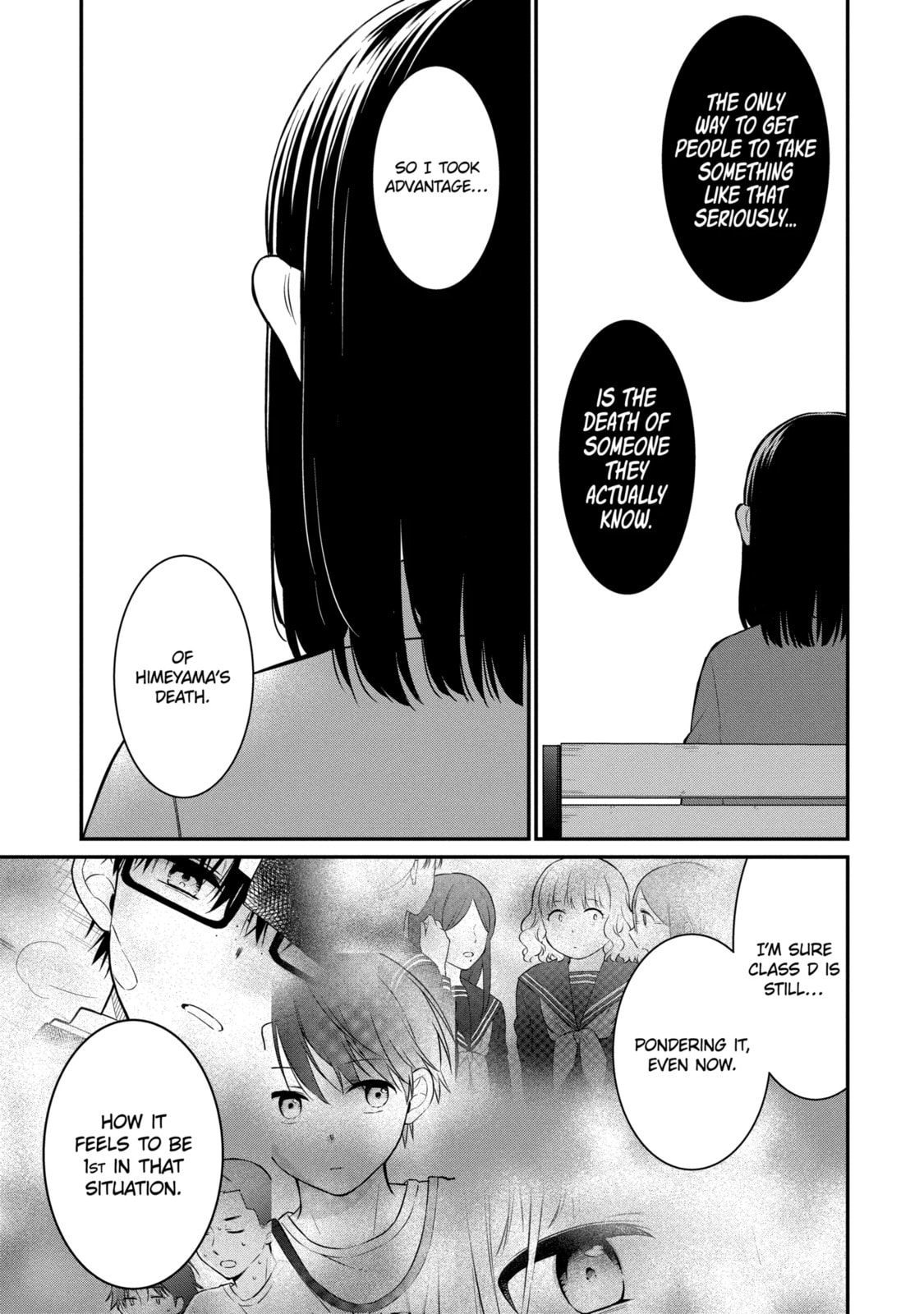 Read Suicide Notes Laid on the Table chapter 49.1 image 6 on Lezhin