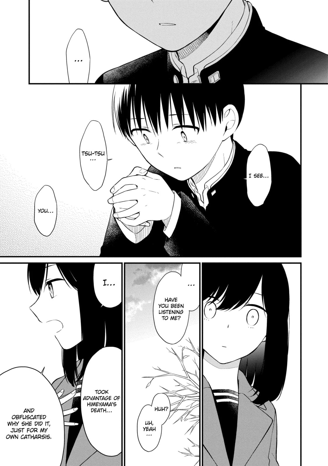 Read Suicide Notes Laid on the Table chapter 49.1 image 8 on Lezhin