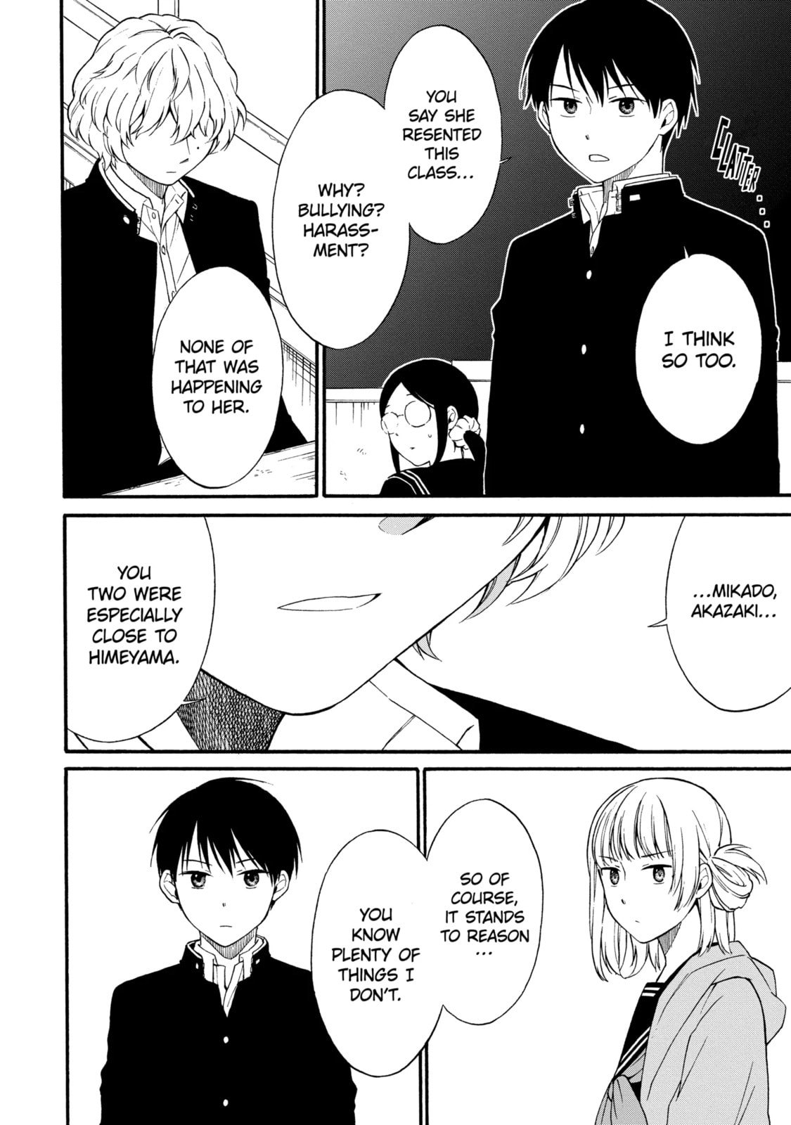 Read Suicide Notes Laid on the Table chapter 5.1 image 5 on Lezhin