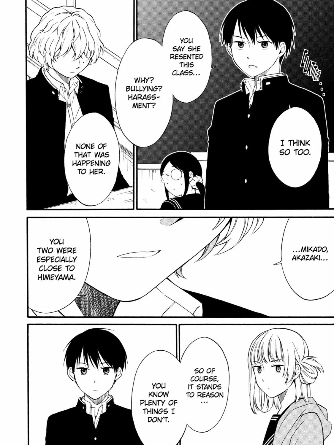 Read Suicide Notes Laid on the Table chapter 5 image 10 on Lezhin