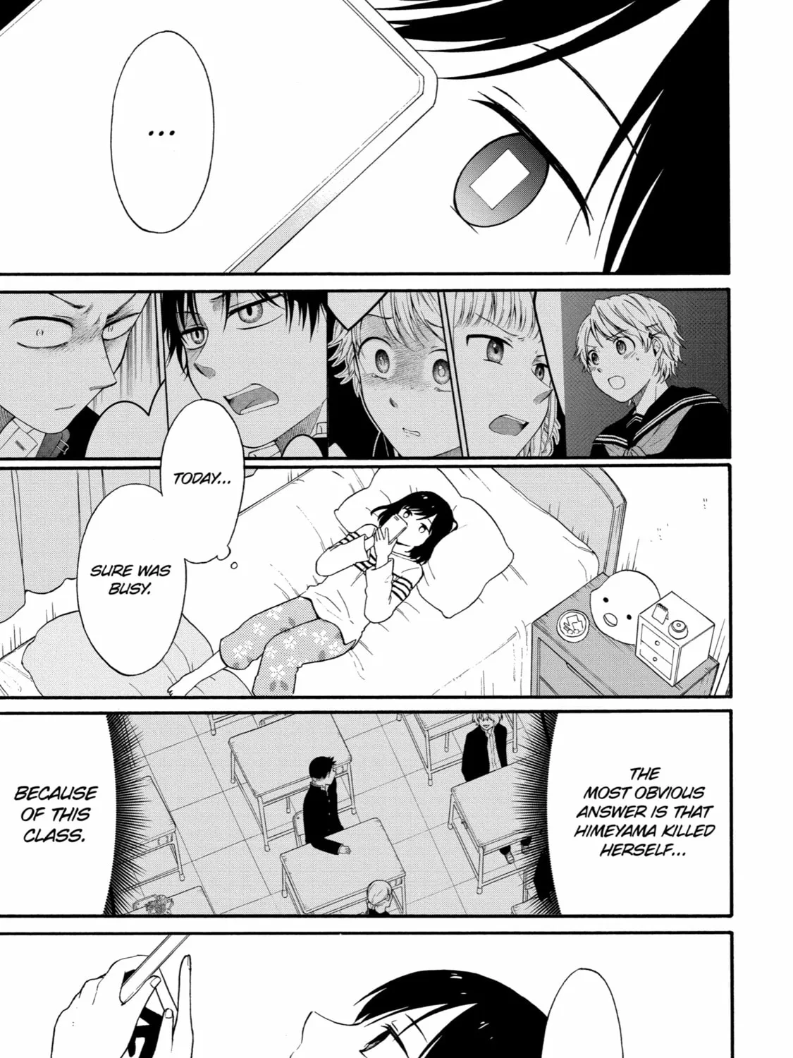 Read Suicide Notes Laid on the Table chapter 5 image 32 on Lezhin