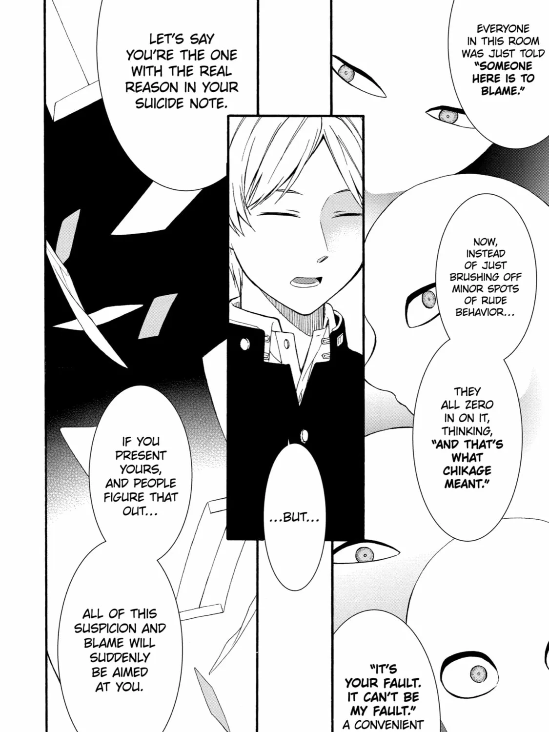 Read Suicide Notes Laid on the Table chapter 5 image 50 on Lezhin