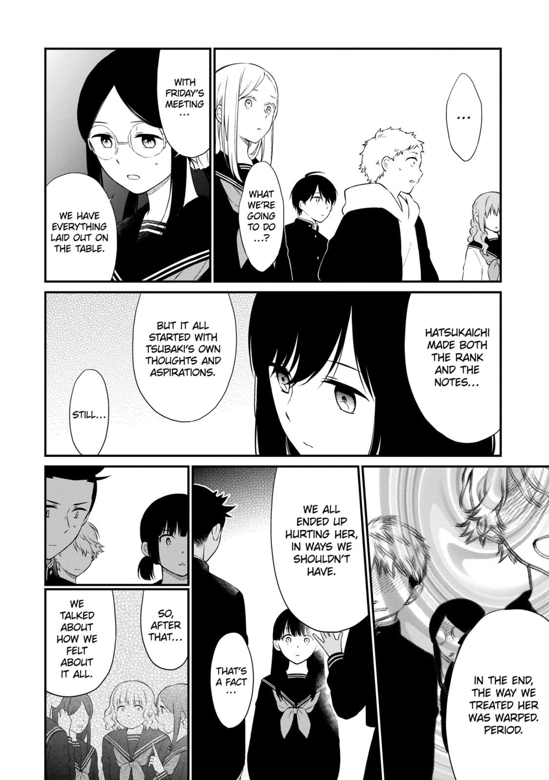 Read Suicide Notes Laid on the Table chapter 50.1 image 6 on Lezhin