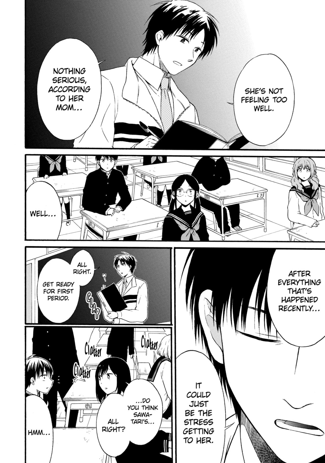 Read Suicide Notes Laid on the Table chapter 6.1 image 3 on Lezhin