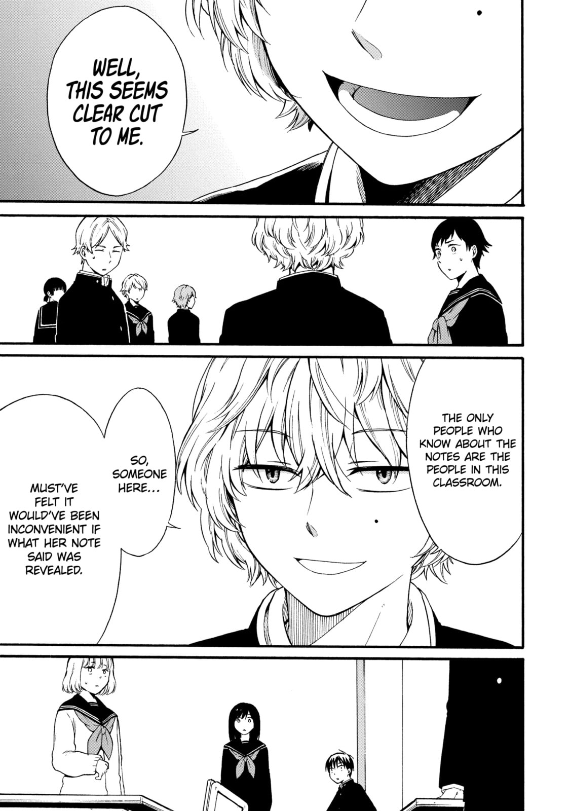 Read Suicide Notes Laid on the Table chapter 6.2 image 6 on Lezhin