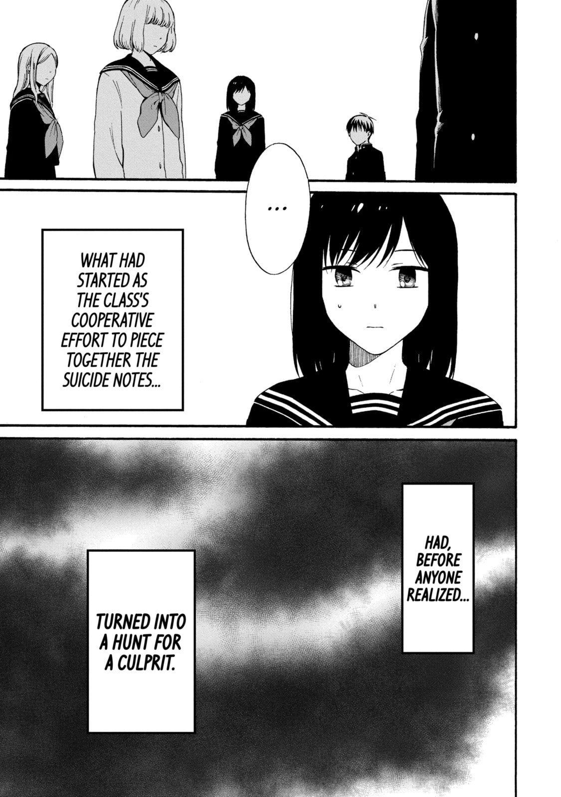 Read Suicide Notes Laid on the Table chapter 6.3 image 0 on Lezhin