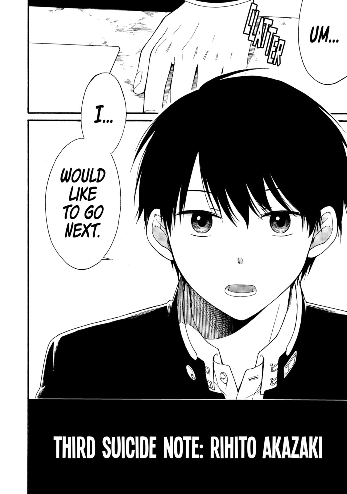 Read Suicide Notes Laid on the Table chapter 6.3 image 9 on Lezhin
