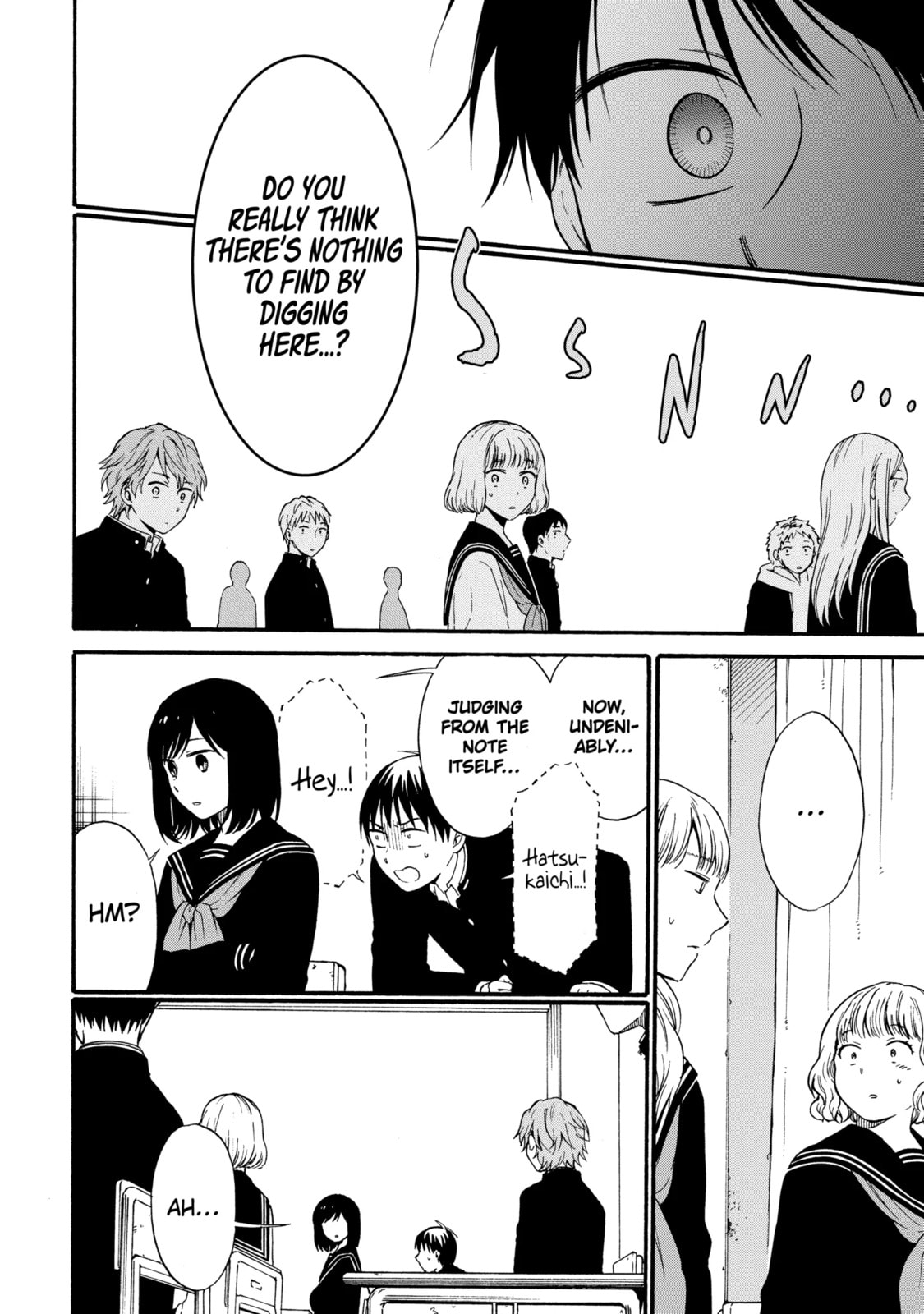Read Suicide Notes Laid on the Table chapter 7.3 image 1 on Lezhin