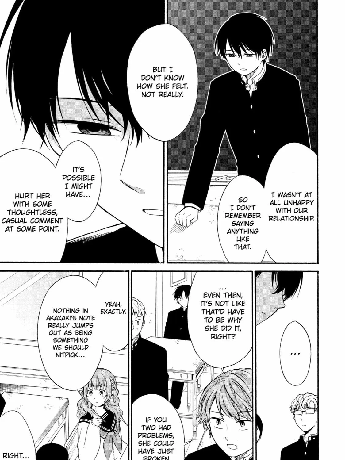Read Suicide Notes Laid on the Table chapter 7 image 37 on Lezhin