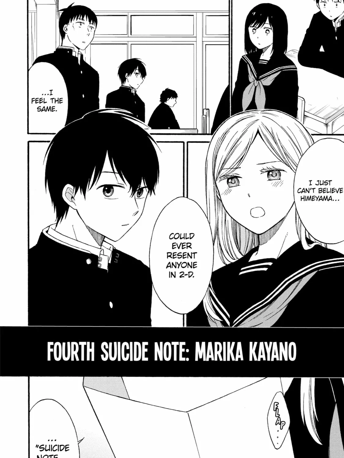 Read Suicide Notes Laid on the Table chapter 7 image 51 on Lezhin