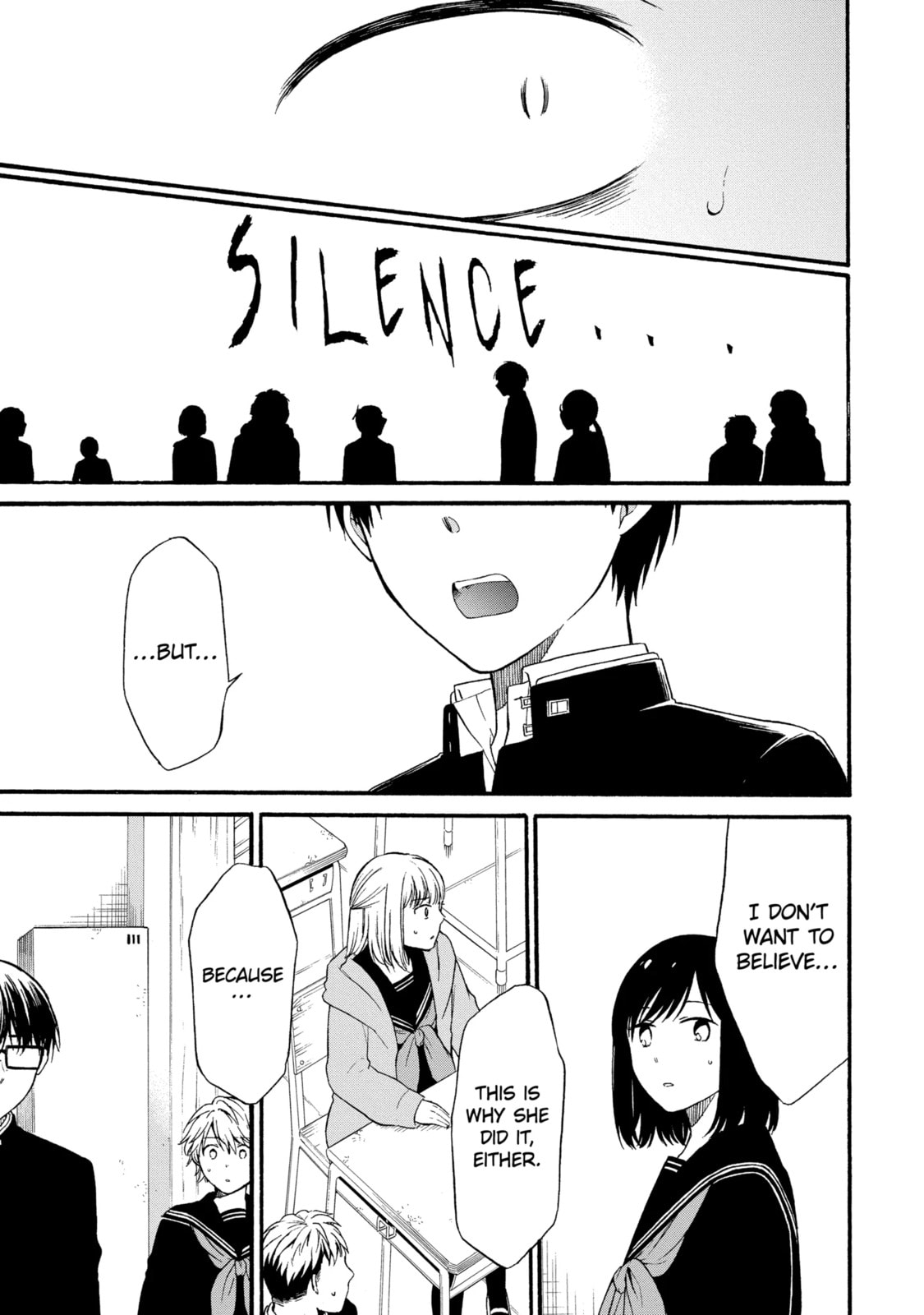 Read Suicide Notes Laid on the Table chapter 8.2 image 4 on Lezhin