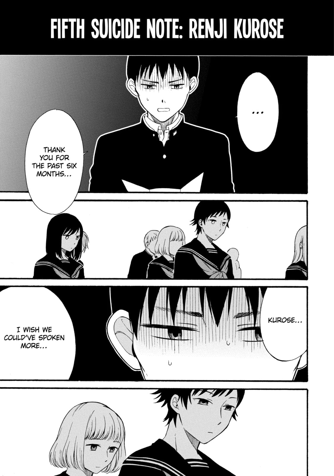 Read Suicide Notes Laid on the Table chapter 8.2 image 8 on Lezhin