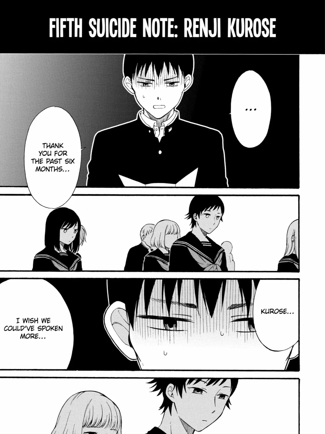 Read Suicide Notes Laid on the Table chapter 8 image 36 on Lezhin