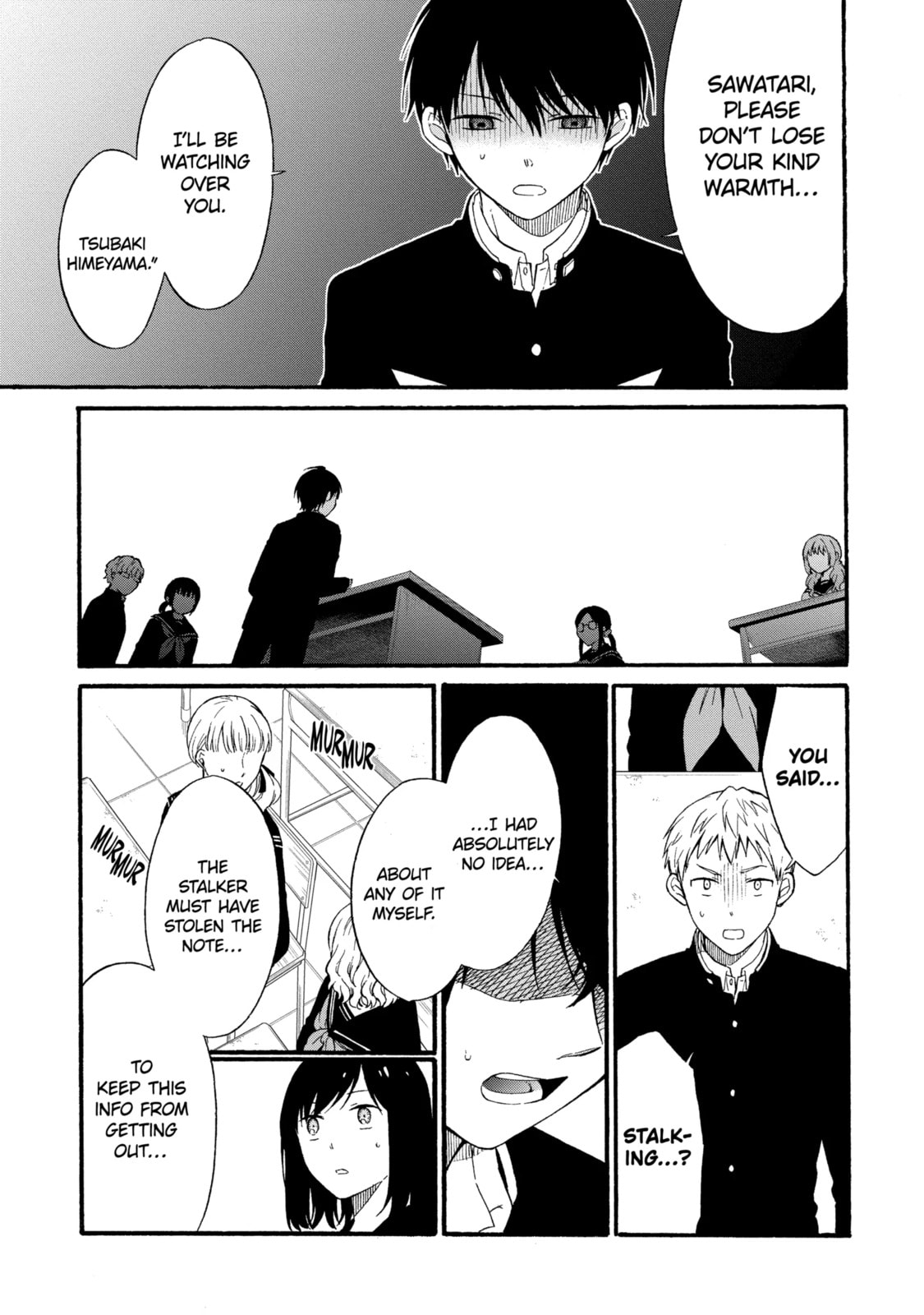 Read Suicide Notes Laid on the Table chapter 9.2 image 4 on Lezhin