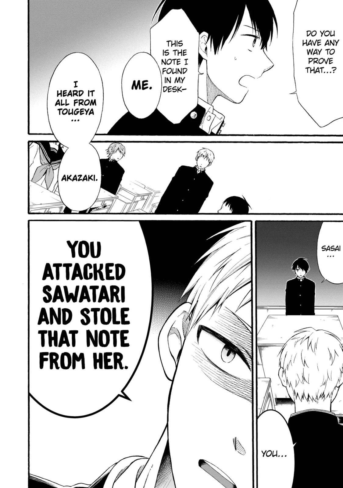 Read Suicide Notes Laid on the Table chapter 9.3 image 11 on Lezhin