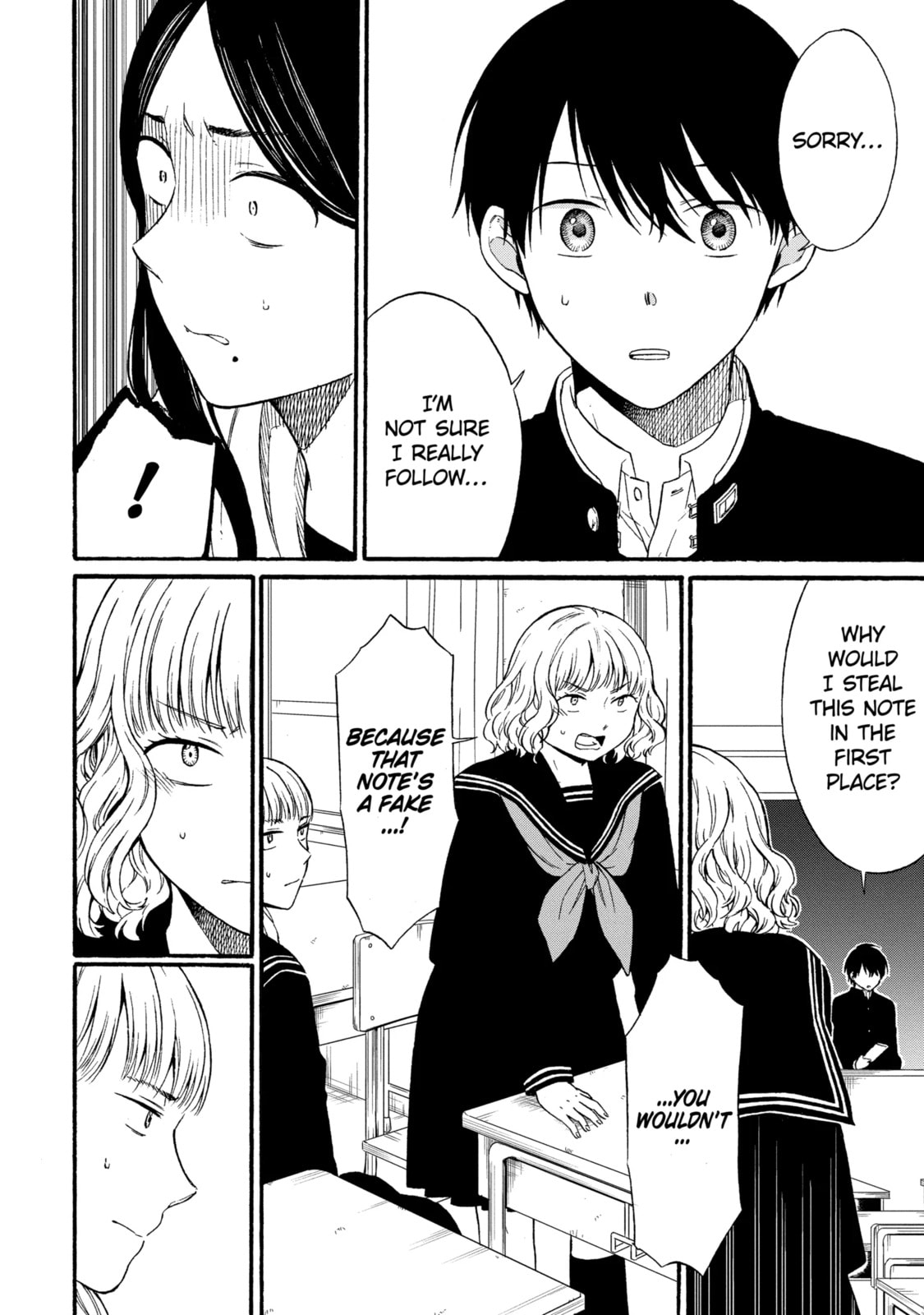 Read Suicide Notes Laid on the Table chapter 9.3 image 9 on Lezhin