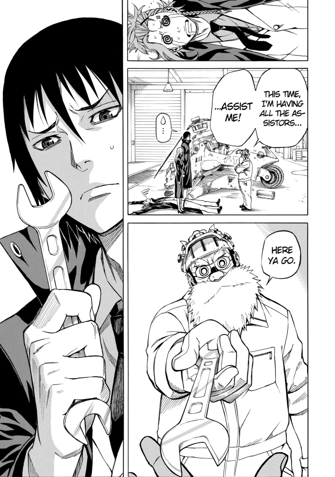 Read Sukedachi 09 chapter 7 image 8 on Lezhin