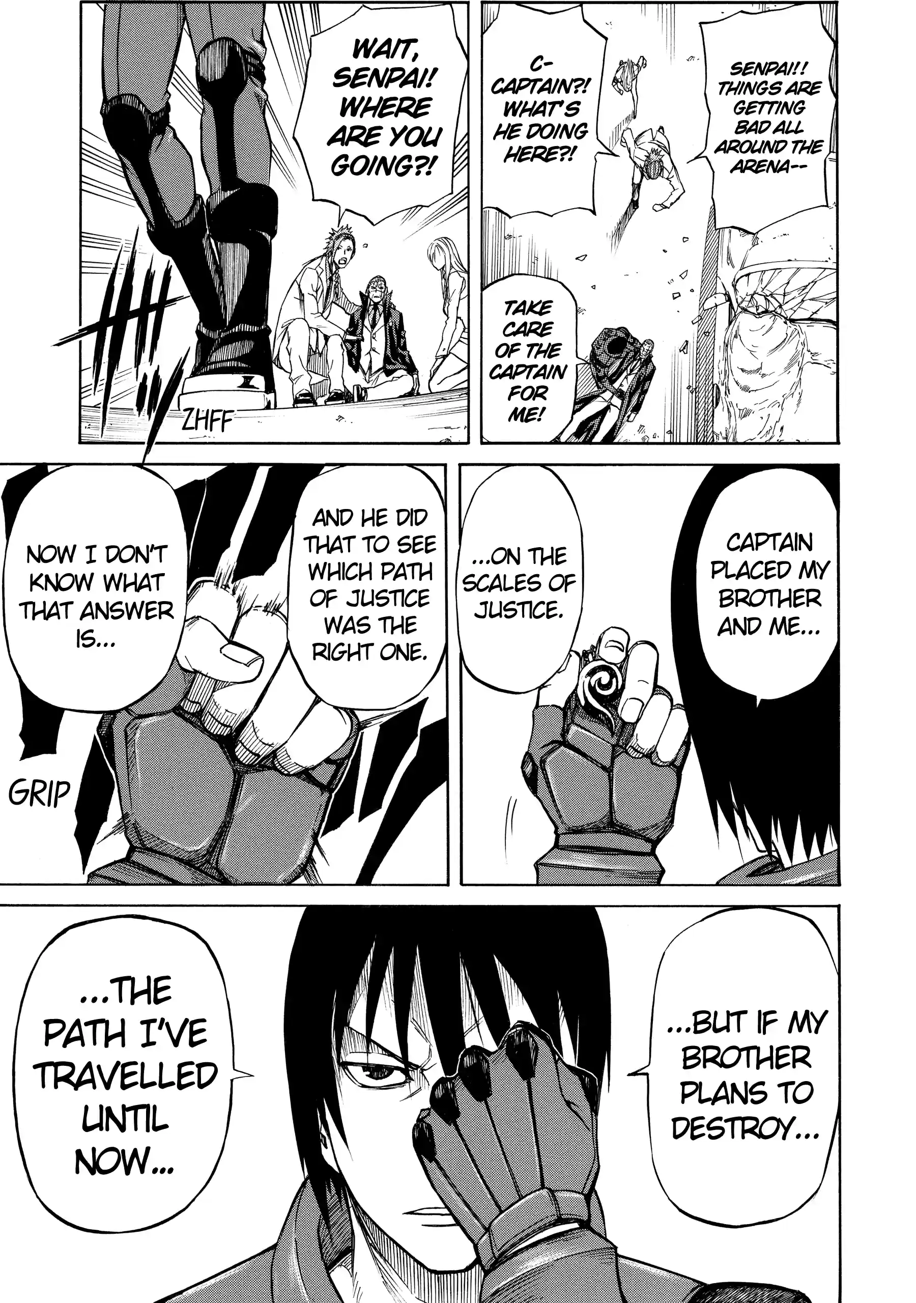 Read Sukedachi Nine chapter 63 image 12 on Lezhin