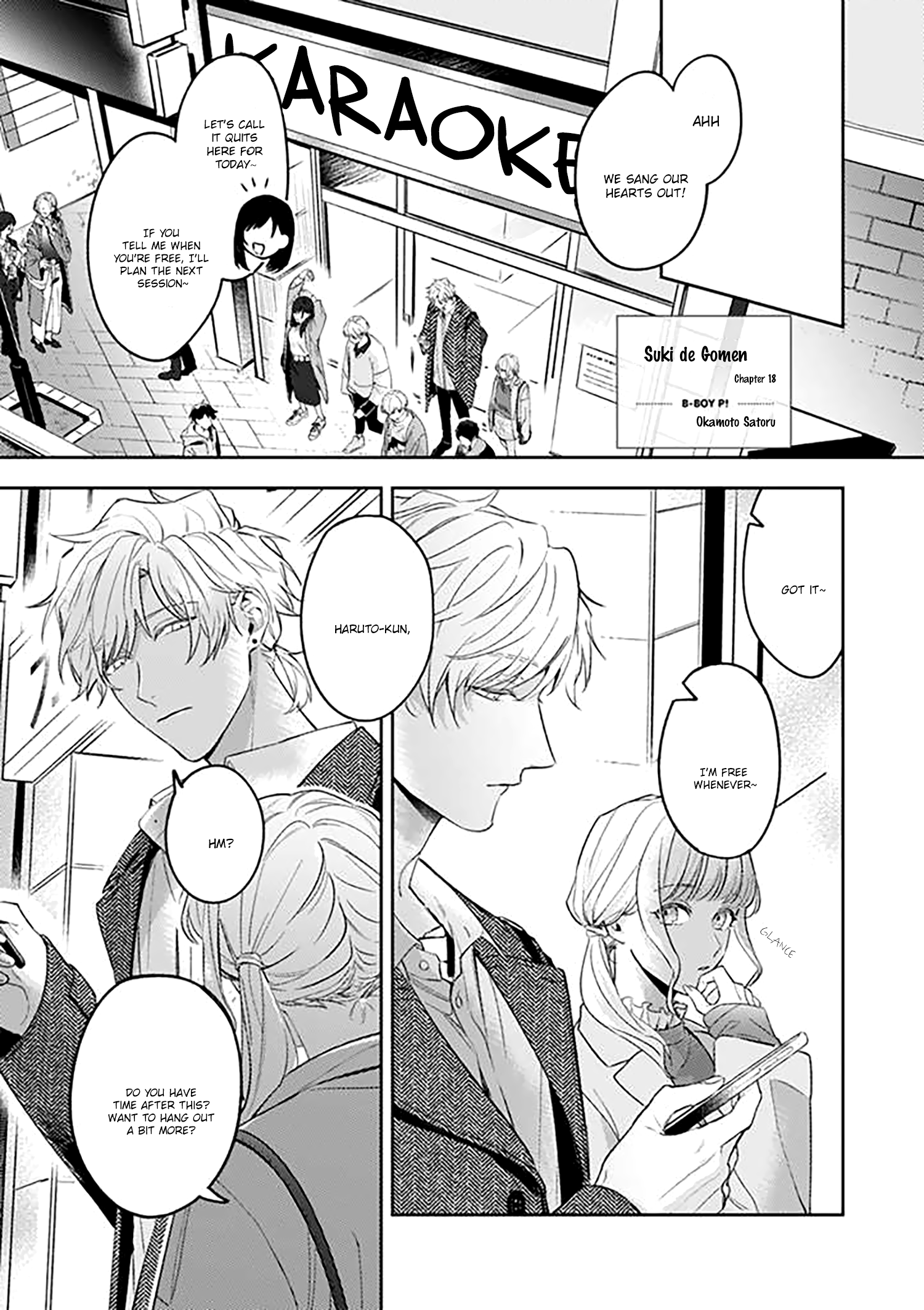 Read Suki de Gomen chapter 18 image 1 on Lezhin