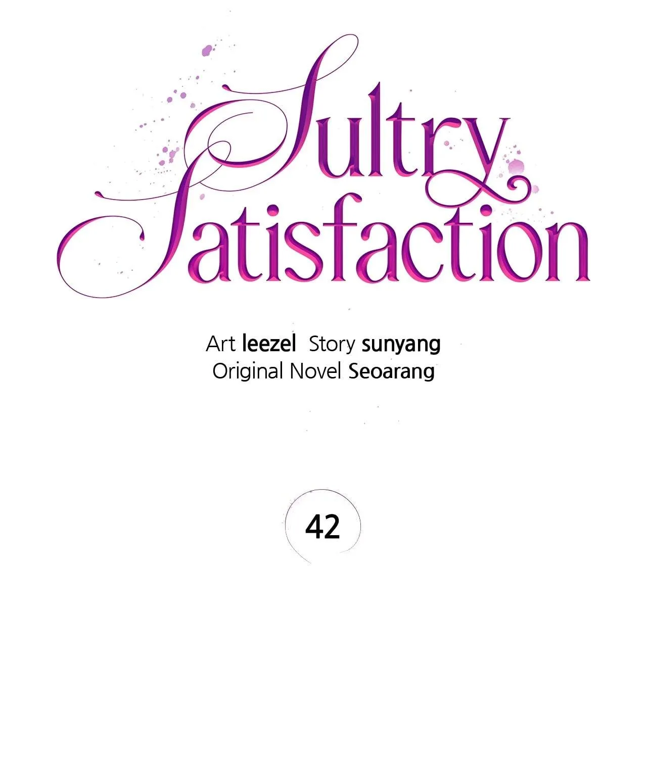 Read Sultry Satisfaction chapter 42 image 32 on Lezhin