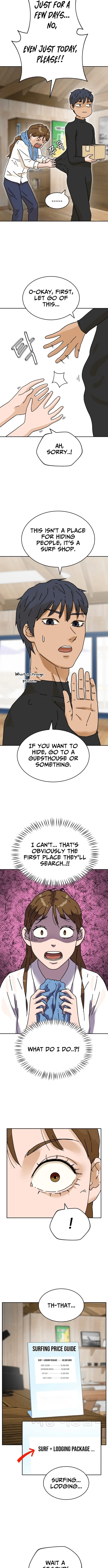 Read Sunny Surf chapter 2 image 8 on Lezhin