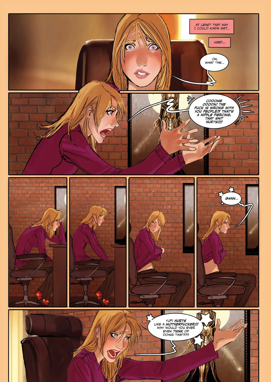 Sunstone (Colored) Chapter 13 page 17 - 