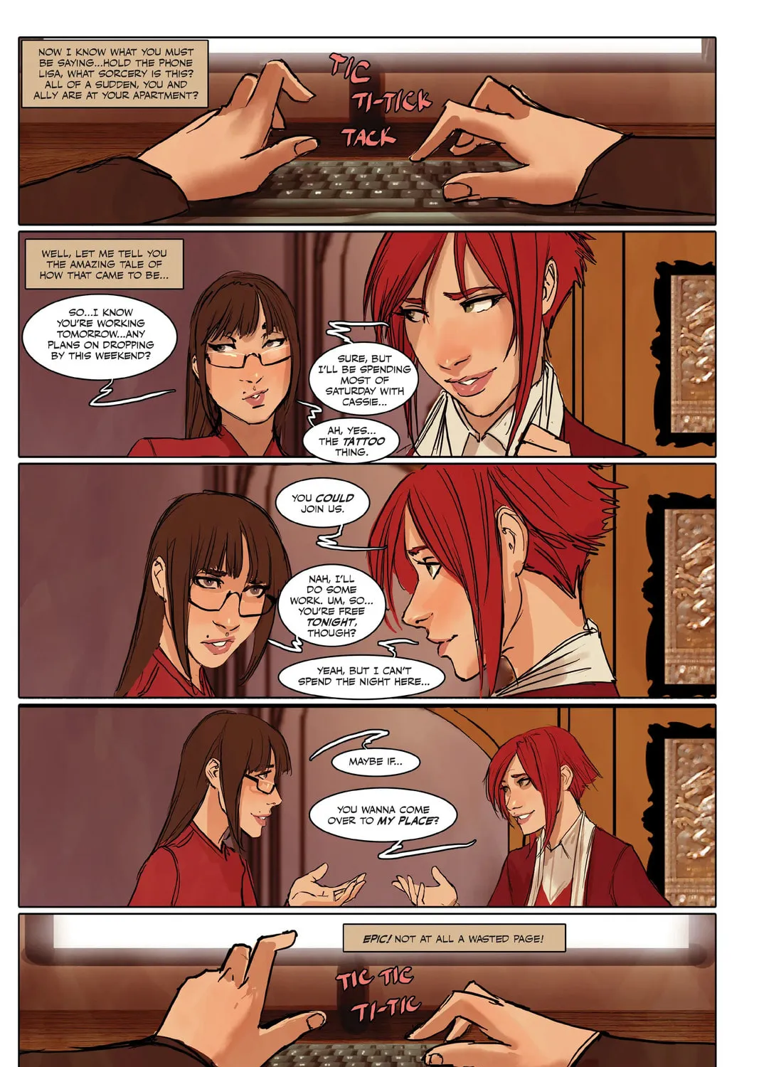 Sunstone (Colored) Chapter 13 page 33 - 