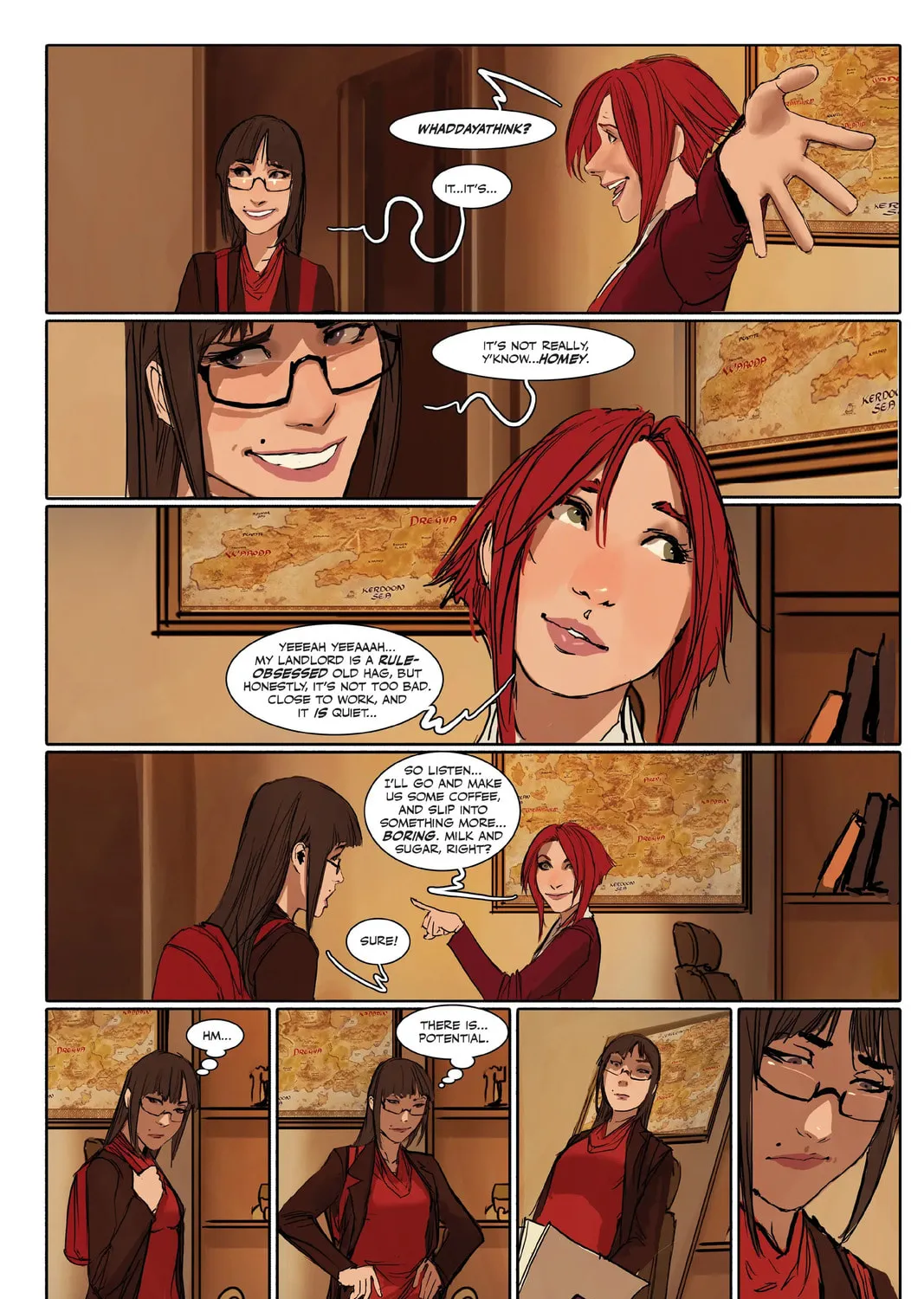 Sunstone (Colored) Chapter 13 page 35 - 