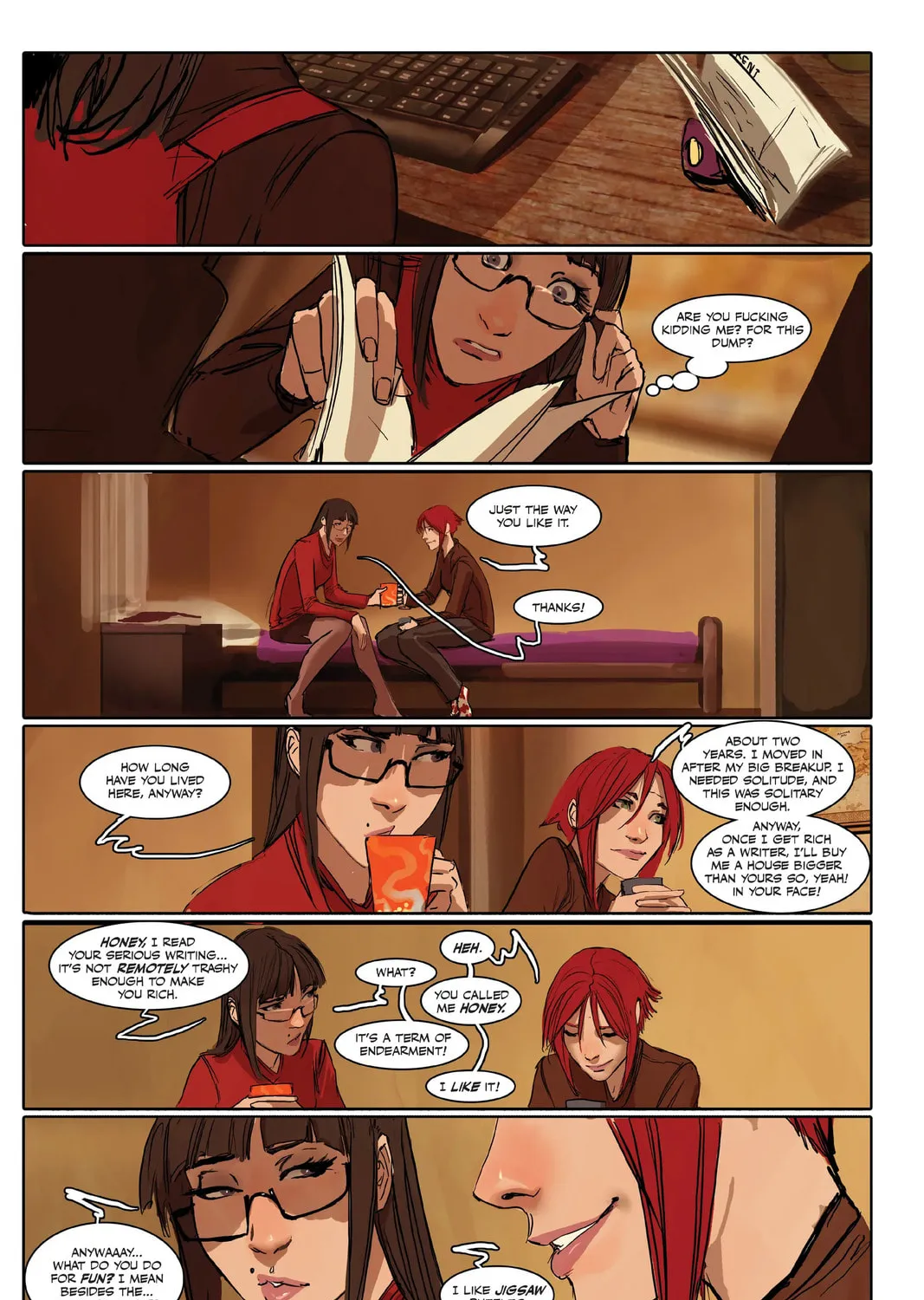 Sunstone (Colored) Chapter 13 page 37 - 