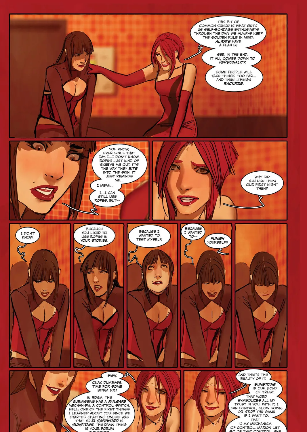 Sunstone (Colored) Chapter 8 page 37 - 