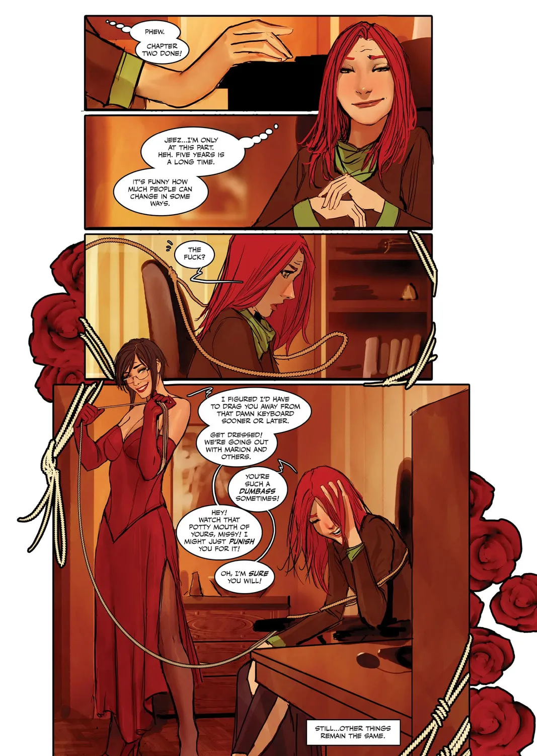 Sunstone (Colored) Chapter 9 page 23 - 