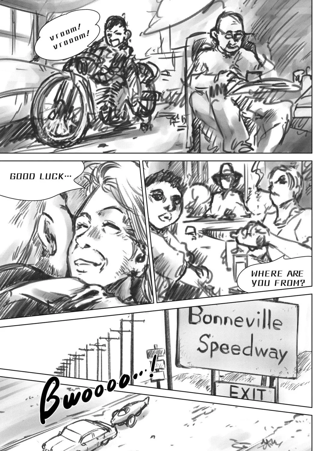 Read Super Cub Rei chapter 1 image 6 on Lezhin